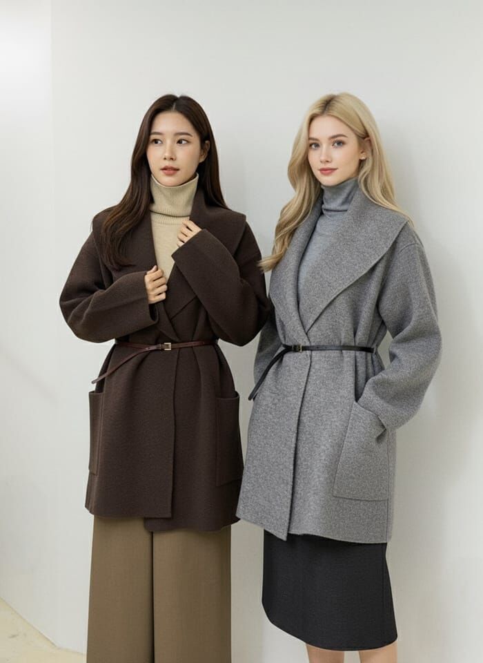 SA5428 大翻領大衣