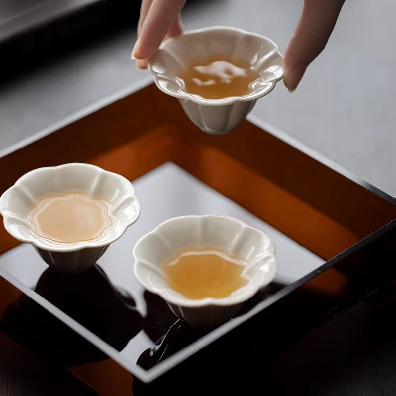 草木灰花瓣杯【單杯】