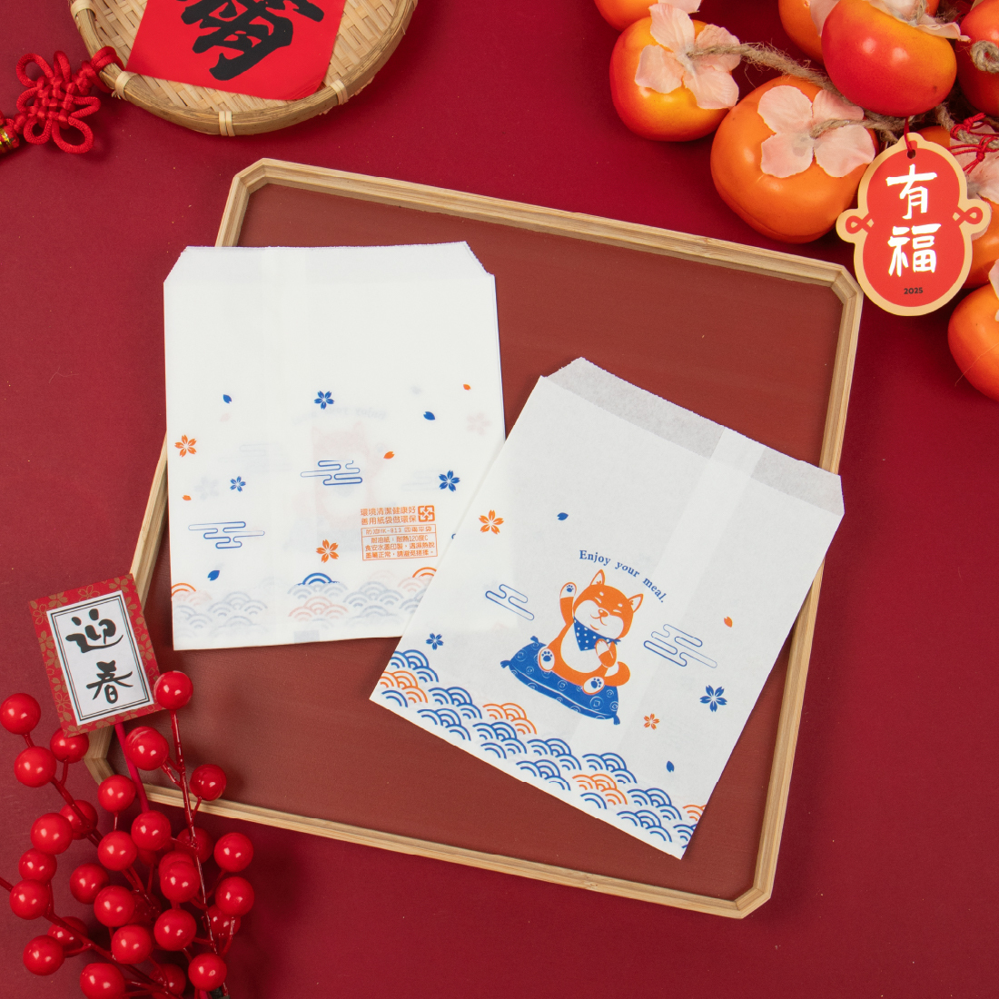 防油袋HK 白牛-甜萌好運柴 四兩 7號