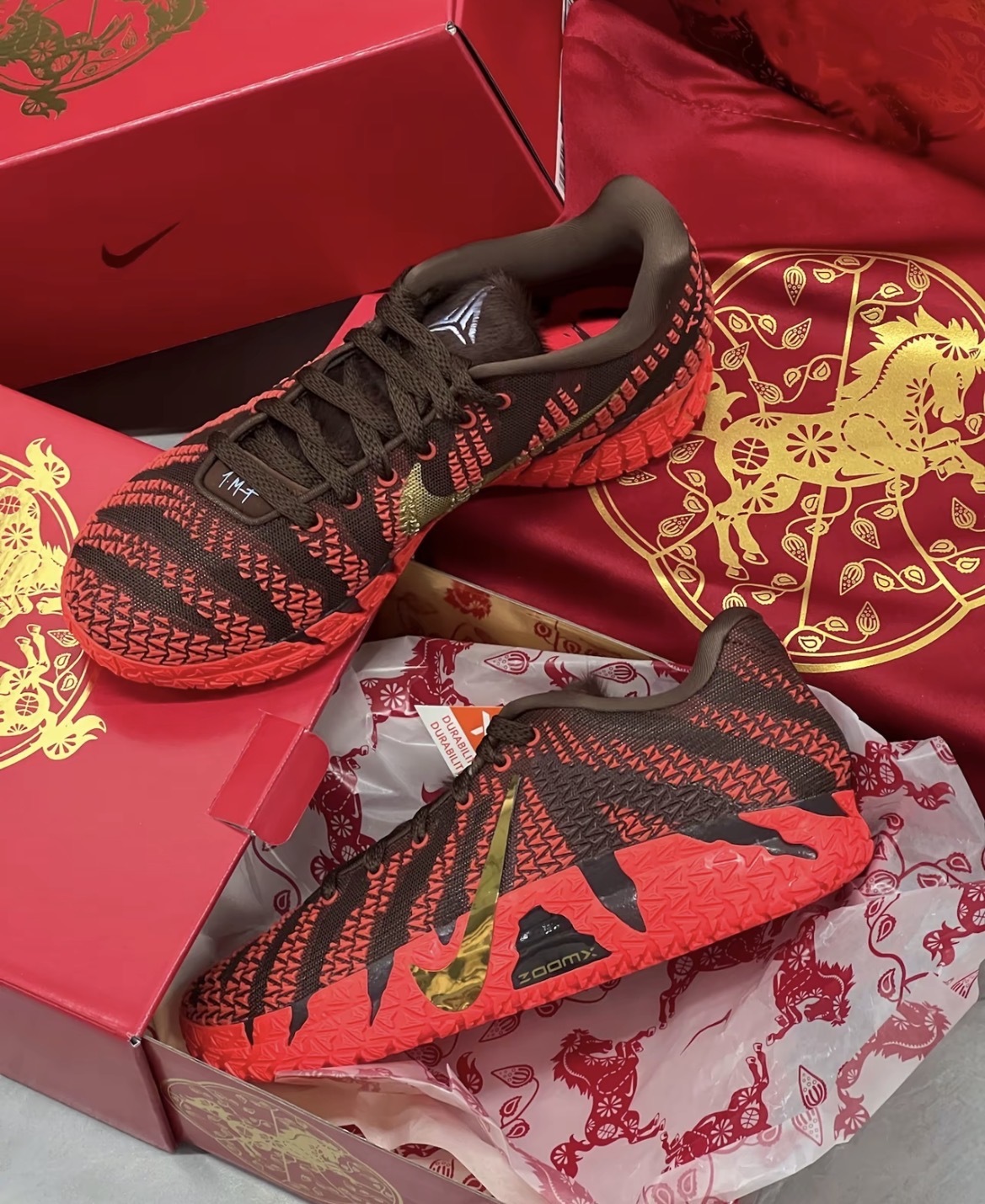 【逢甲 FUZZY】Nike JA 3 EP ''Year of the Horse'' 馬年限定 紅咖 IB6509-200