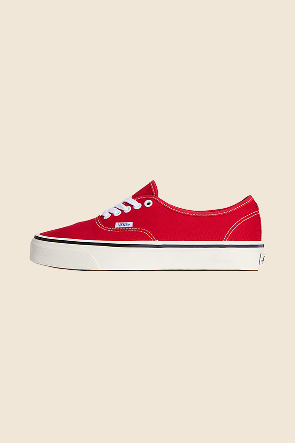VANS - AUTHENTIC 44 男女款紅色滑板鞋