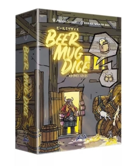 啤酒骰 Beer Mug Dice 韓文版附繁中說明書