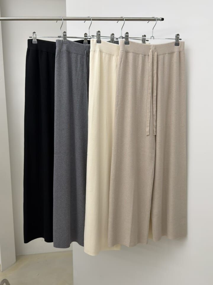 SA5442 休閒直坑紋長褲