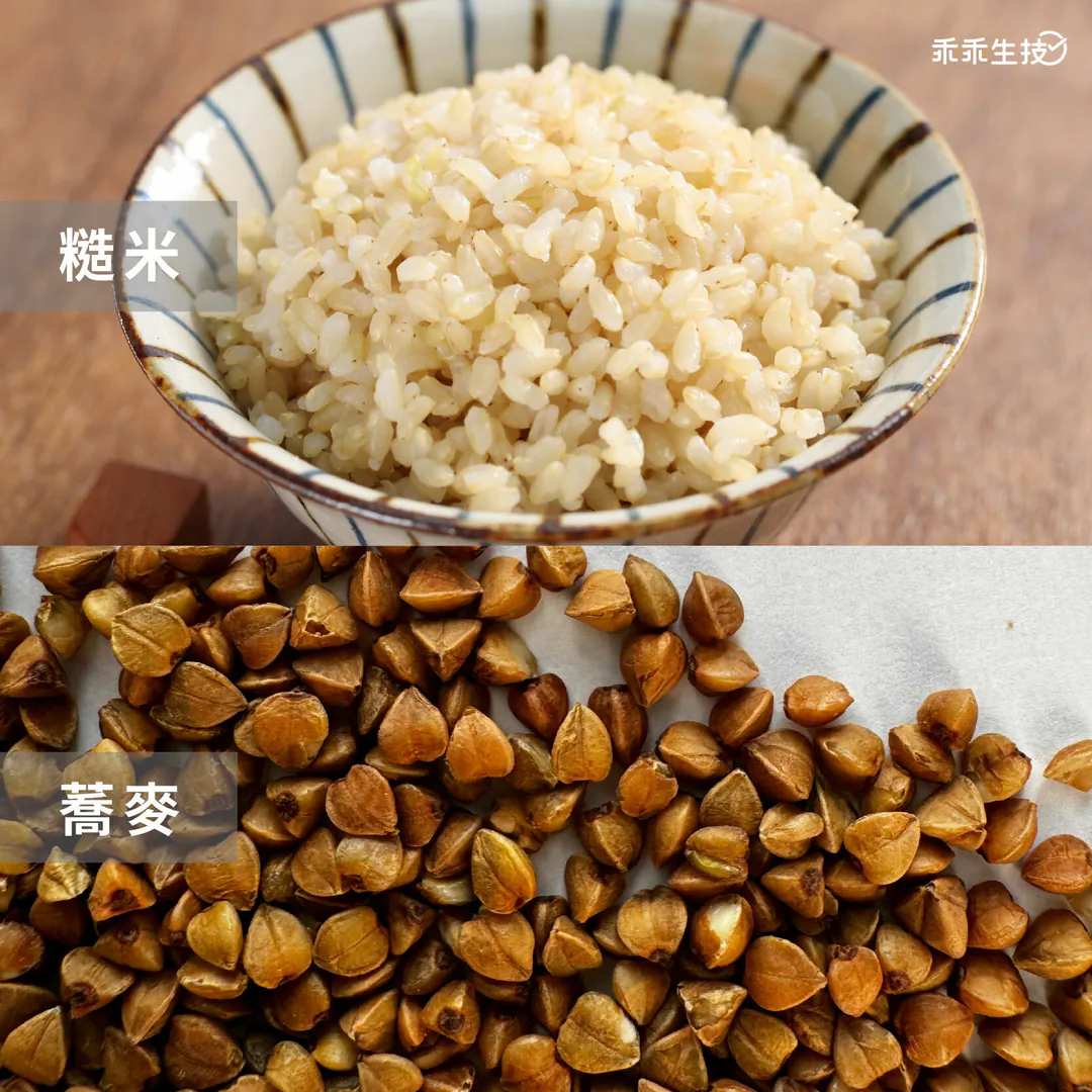 全穀類食物糙米燕麥
