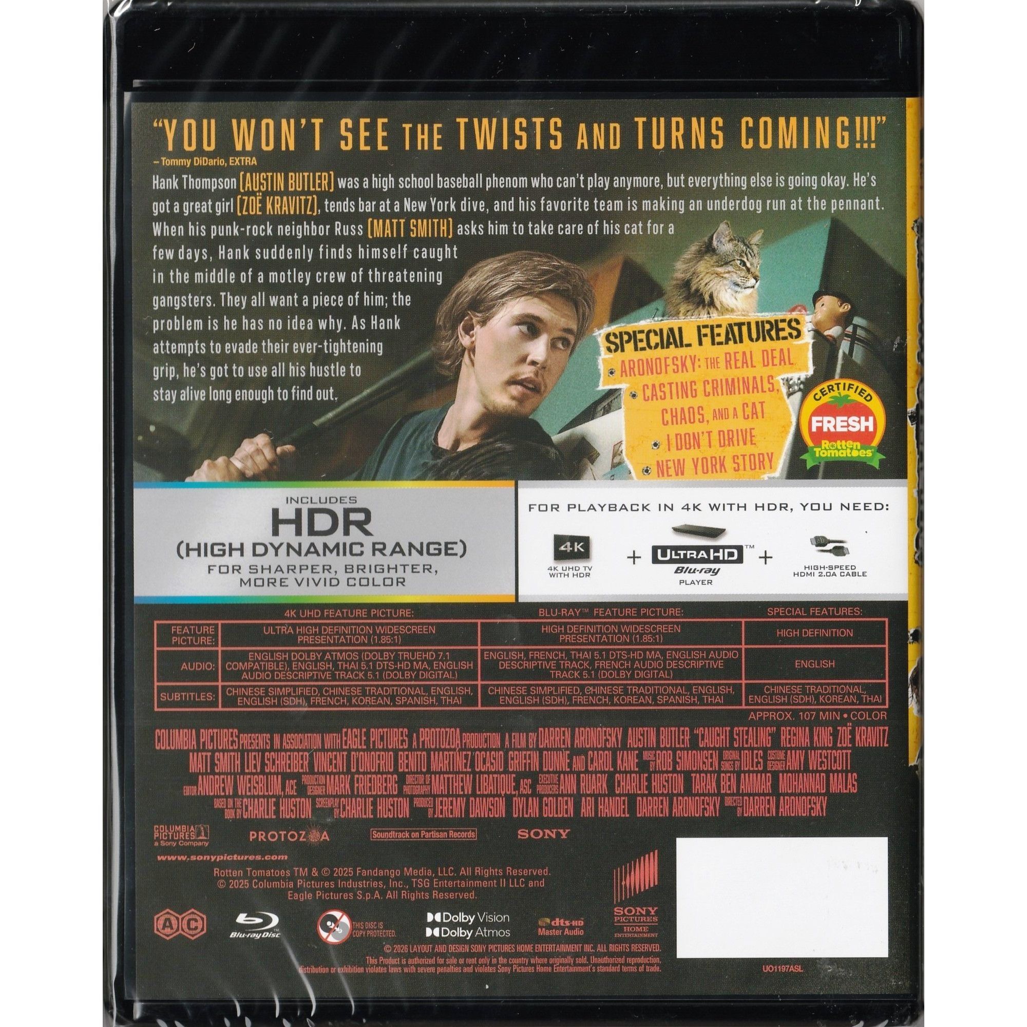 斷正瘋捕 (2025) (4K Ultra HD + Blu-ray) [訂貨]