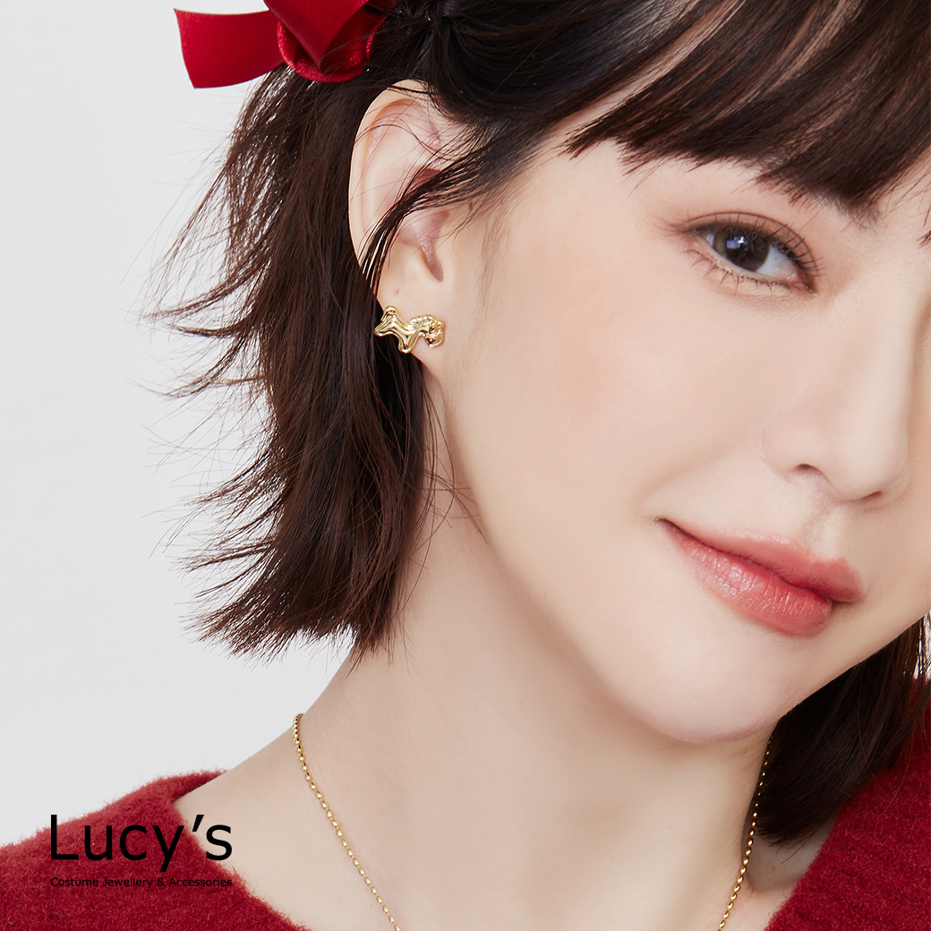 馬躍龍騰 耳環 (二色) (129256/129257)