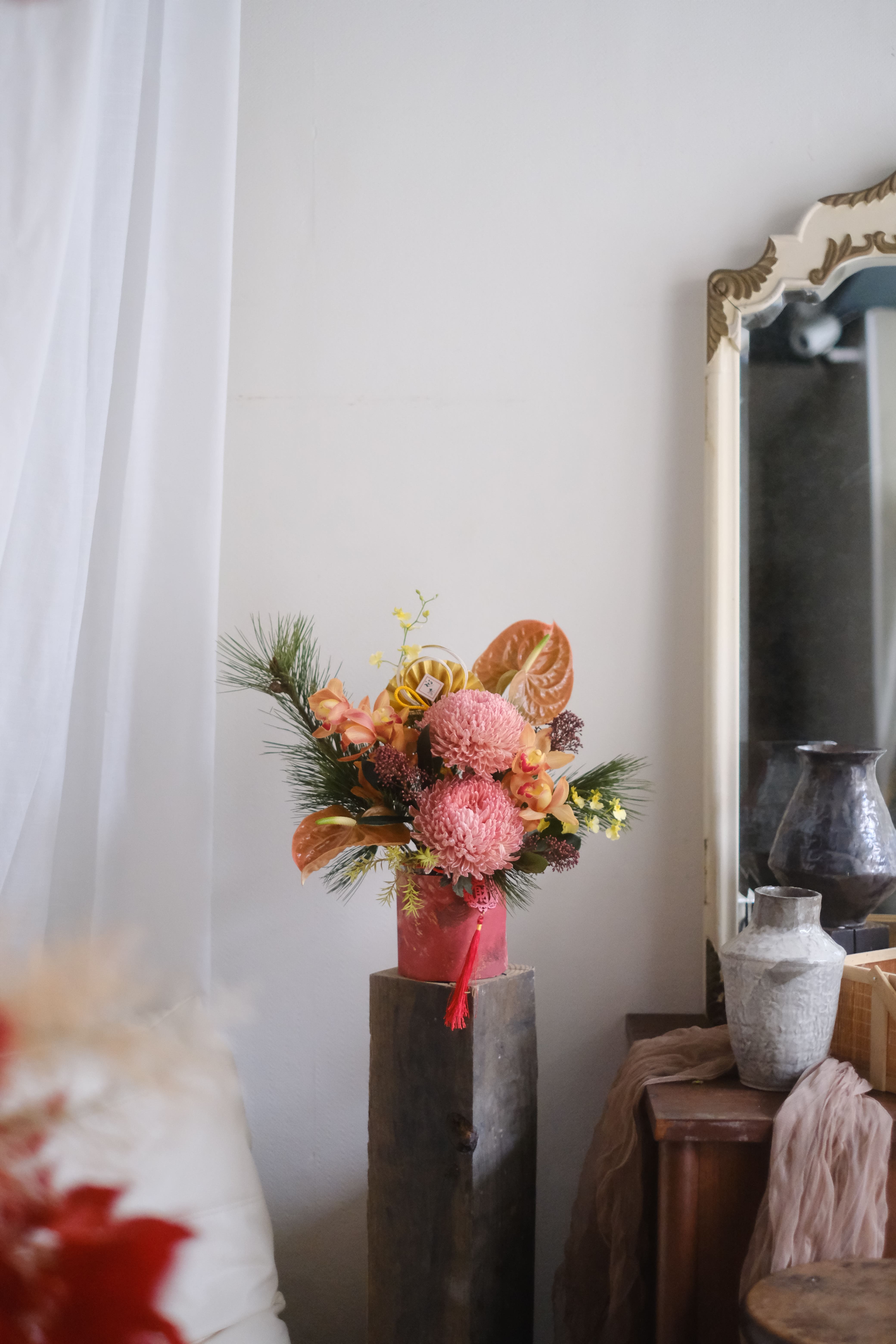 暖橘迎春｜慢式春節喜氣花禮