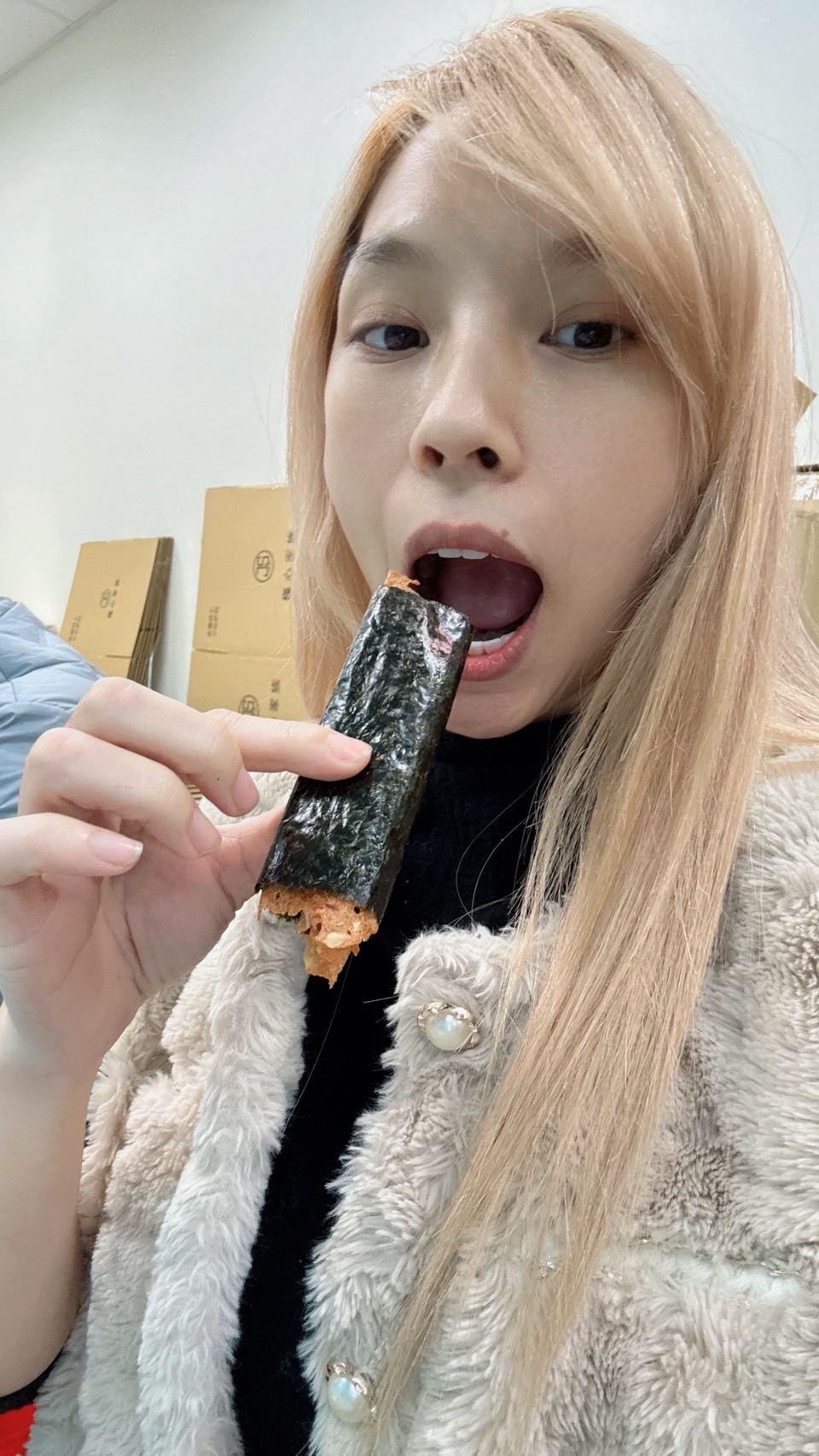 槿心肉香薄餅御手捲(7入/盒)