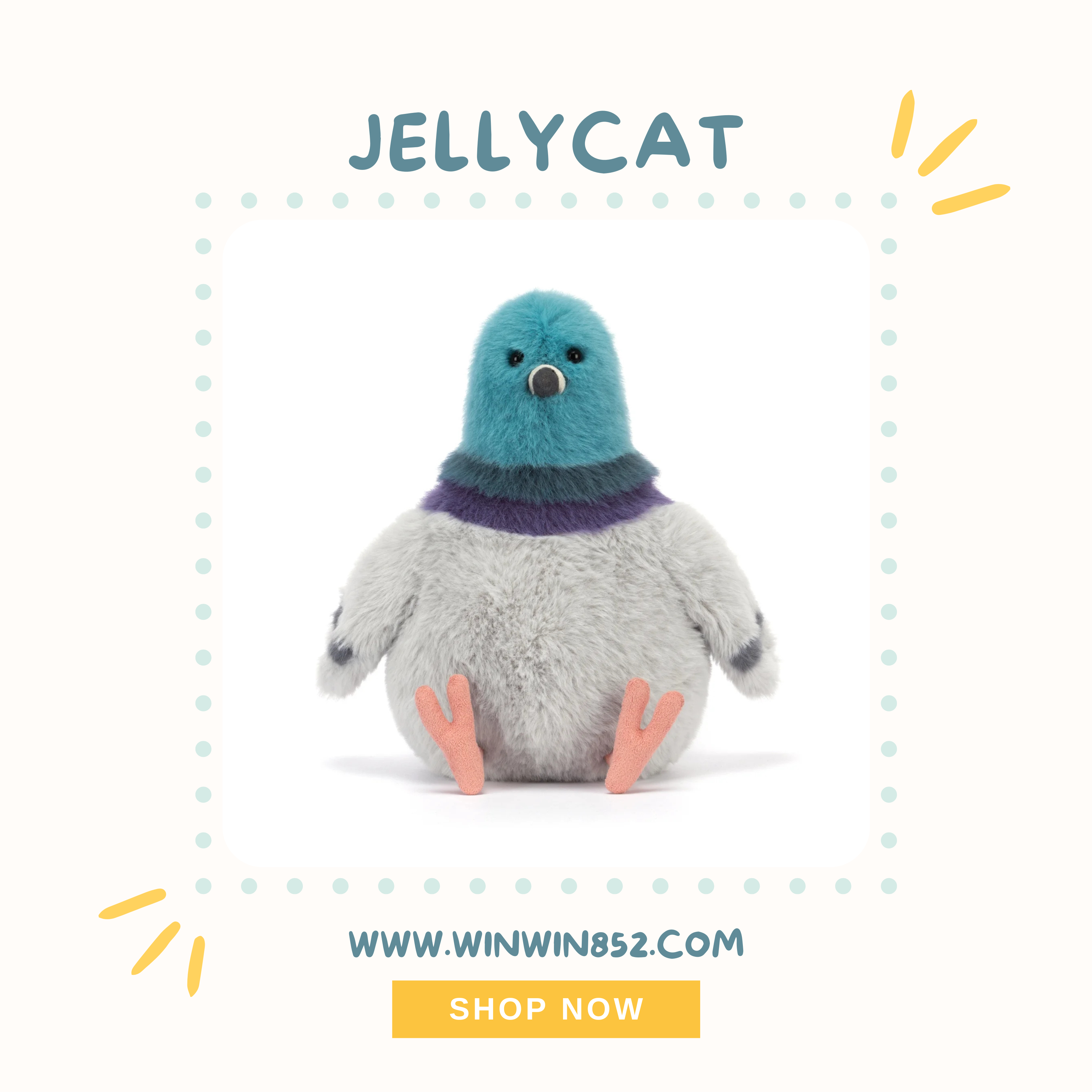 Jellycat Strutton Pigeon