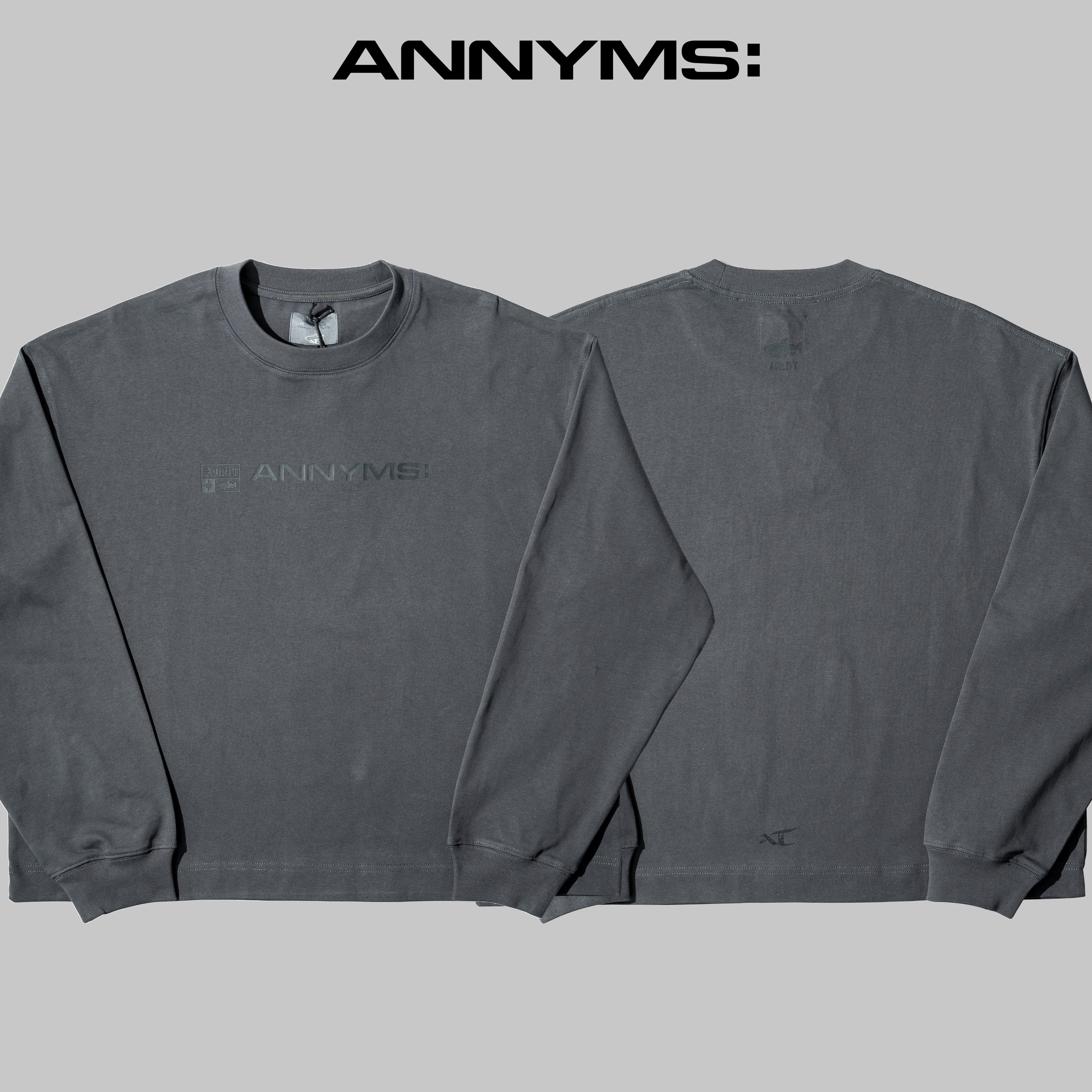 AT x AGILITY / Image LS Tee 寬短 圖像長袖Tee [AA-LS02]