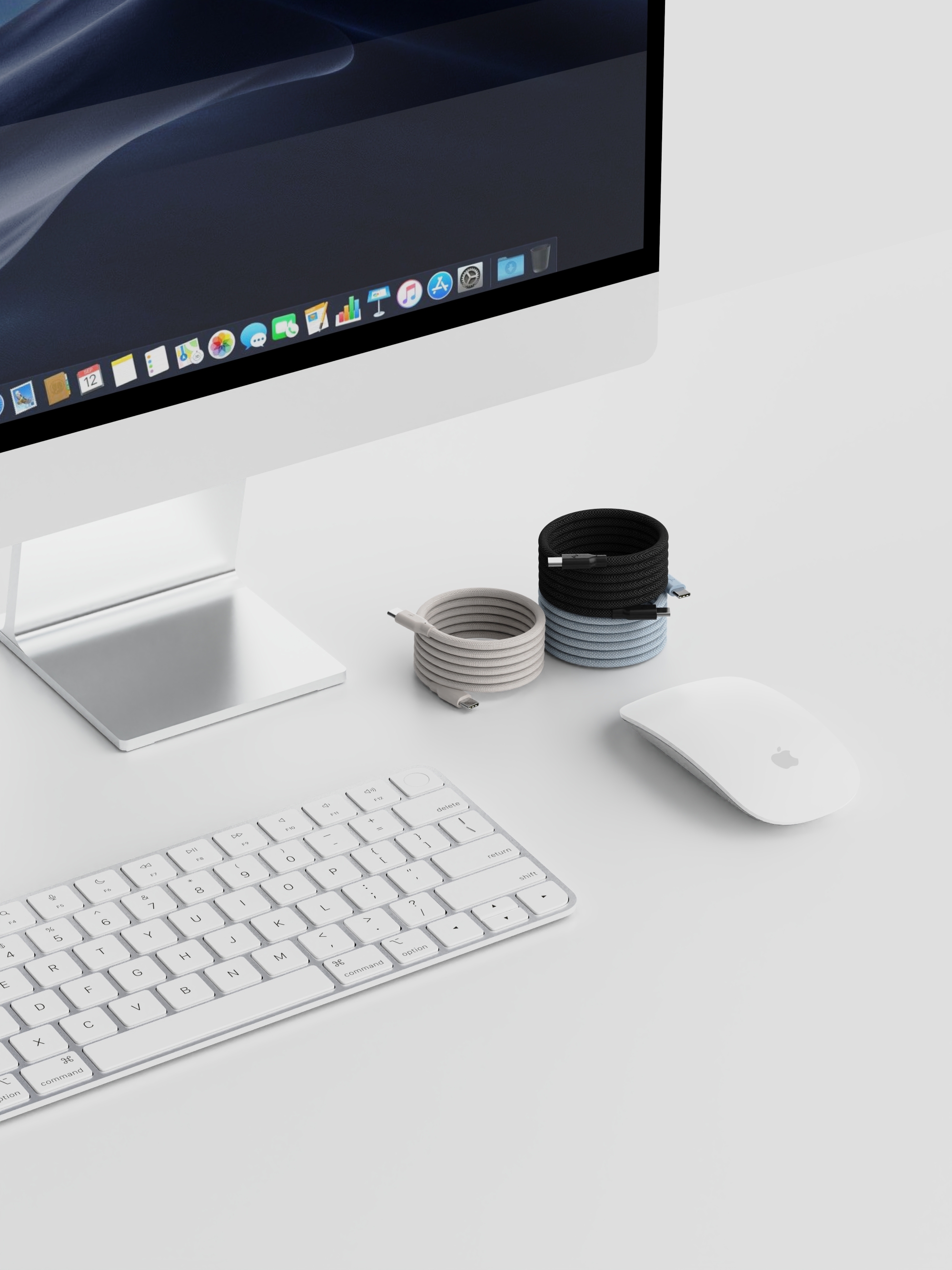 Allite EASY CABLE 磁吸收納編織快充線 USB-C to USB-C