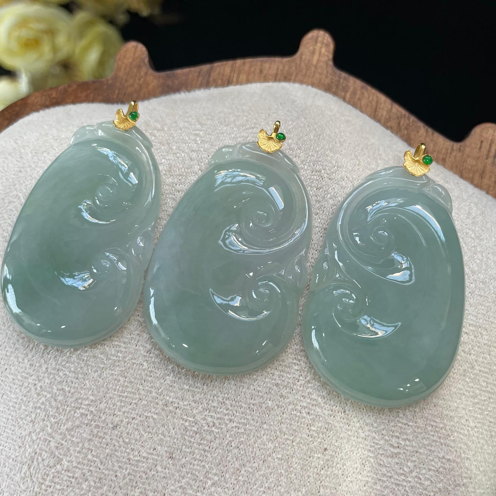 【直播】LL010436 冰種大如意18K吊墜