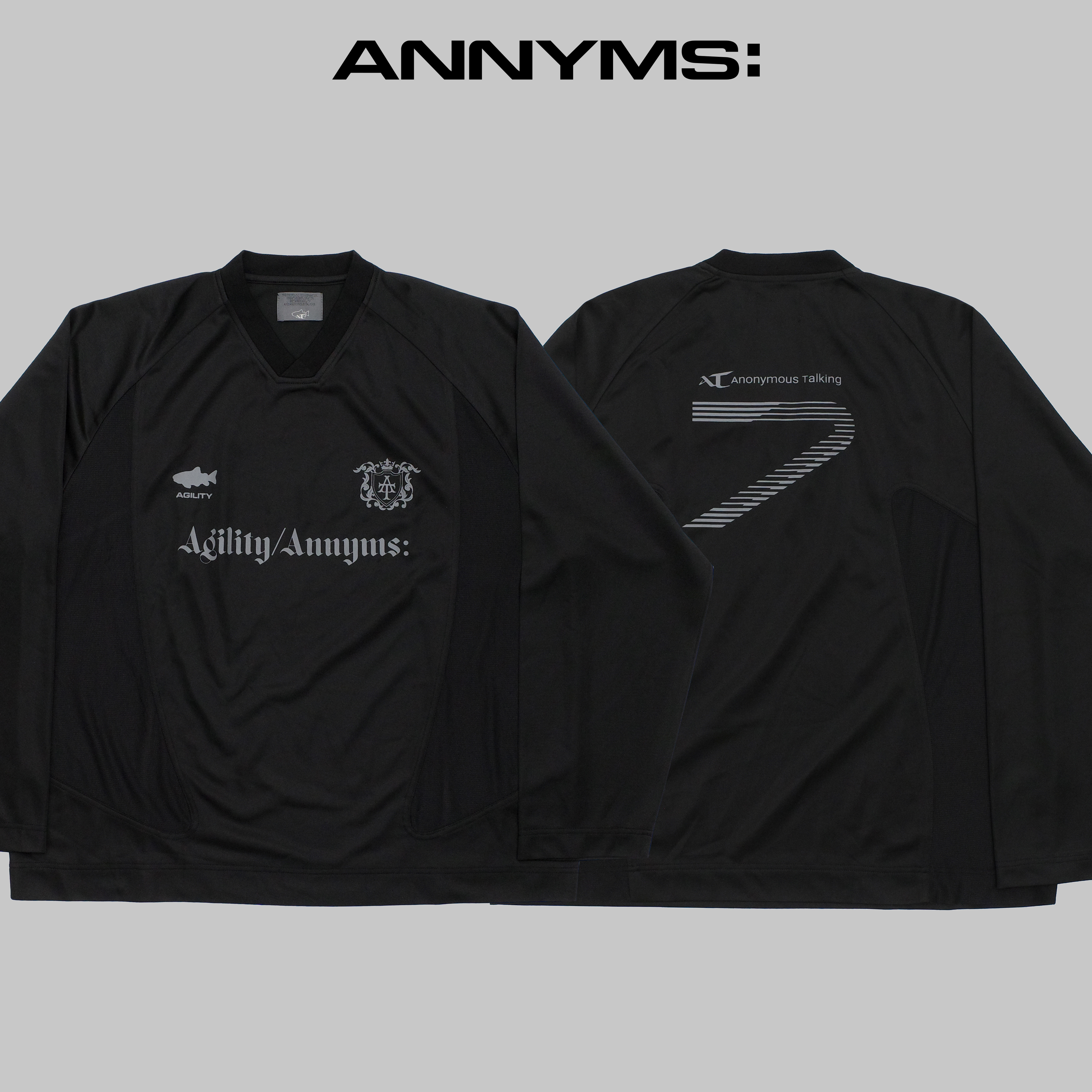 AT x AGILITY / Uniform Jersey 網眼足球上衣 [AA-JS02]