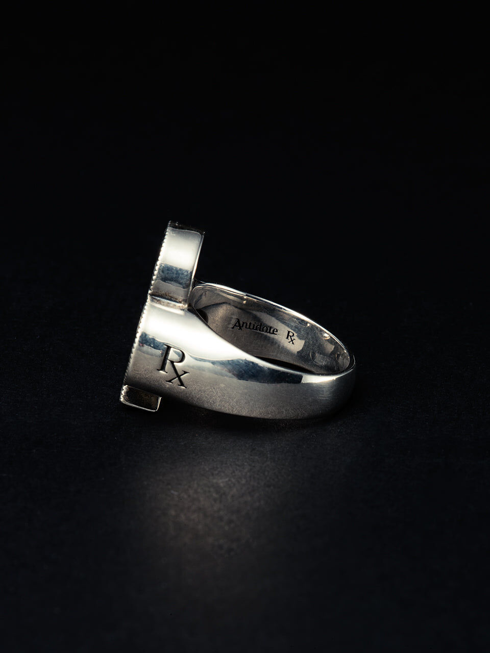 ANTIDOTE BUYERS CLUB Engraved Club Ring(RX-708)