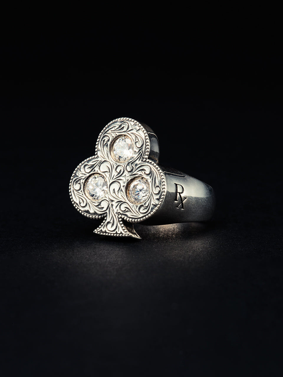 ANTIDOTE BUYERS CLUB Engraved Club Ring(RX-708)