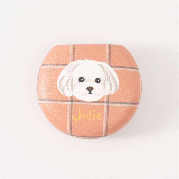 動物圖案飾物盒仔收納(內附鏡子)