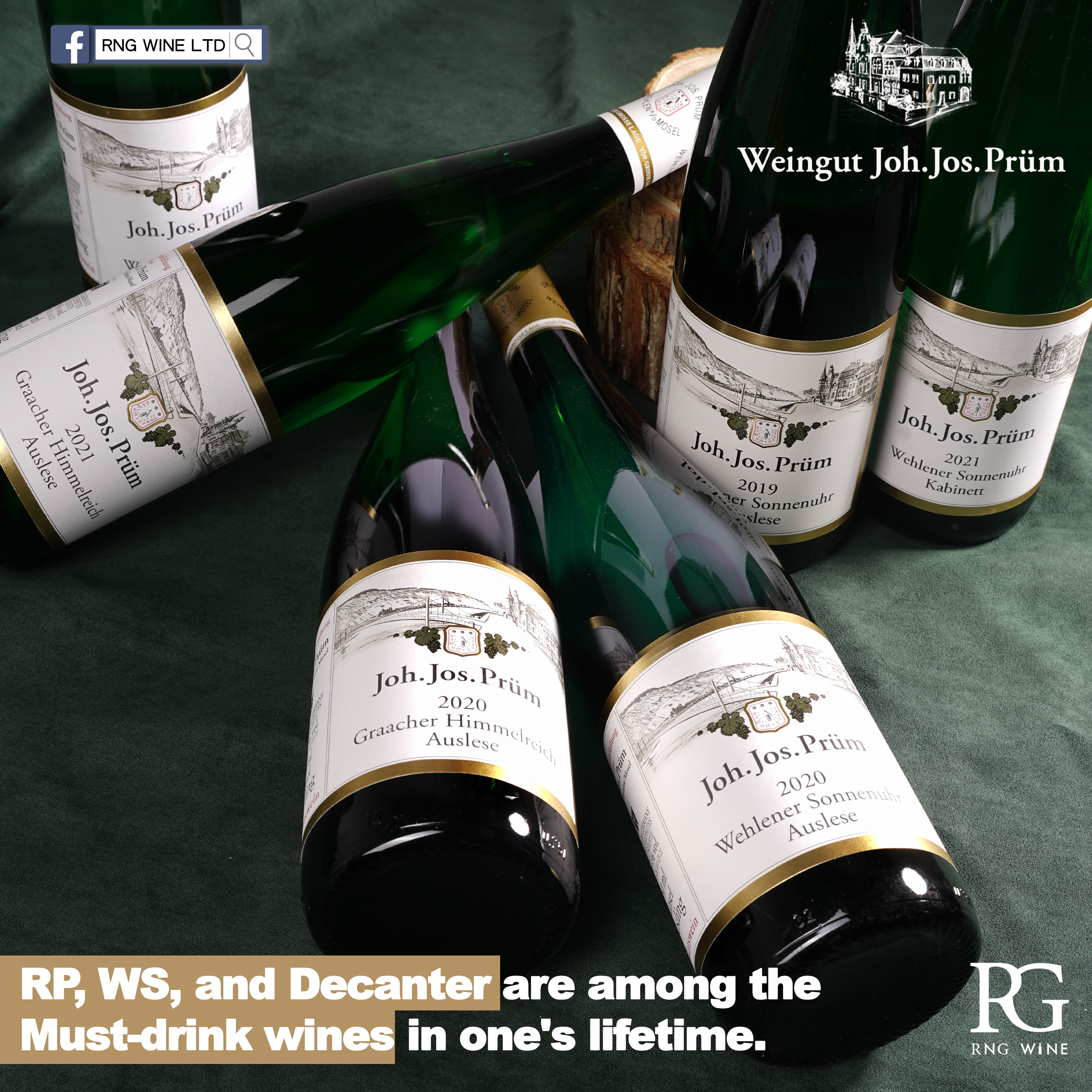 Joh. Jos. Prum Graacher Himmelreich Riesling Auslese 2021 (RP95)