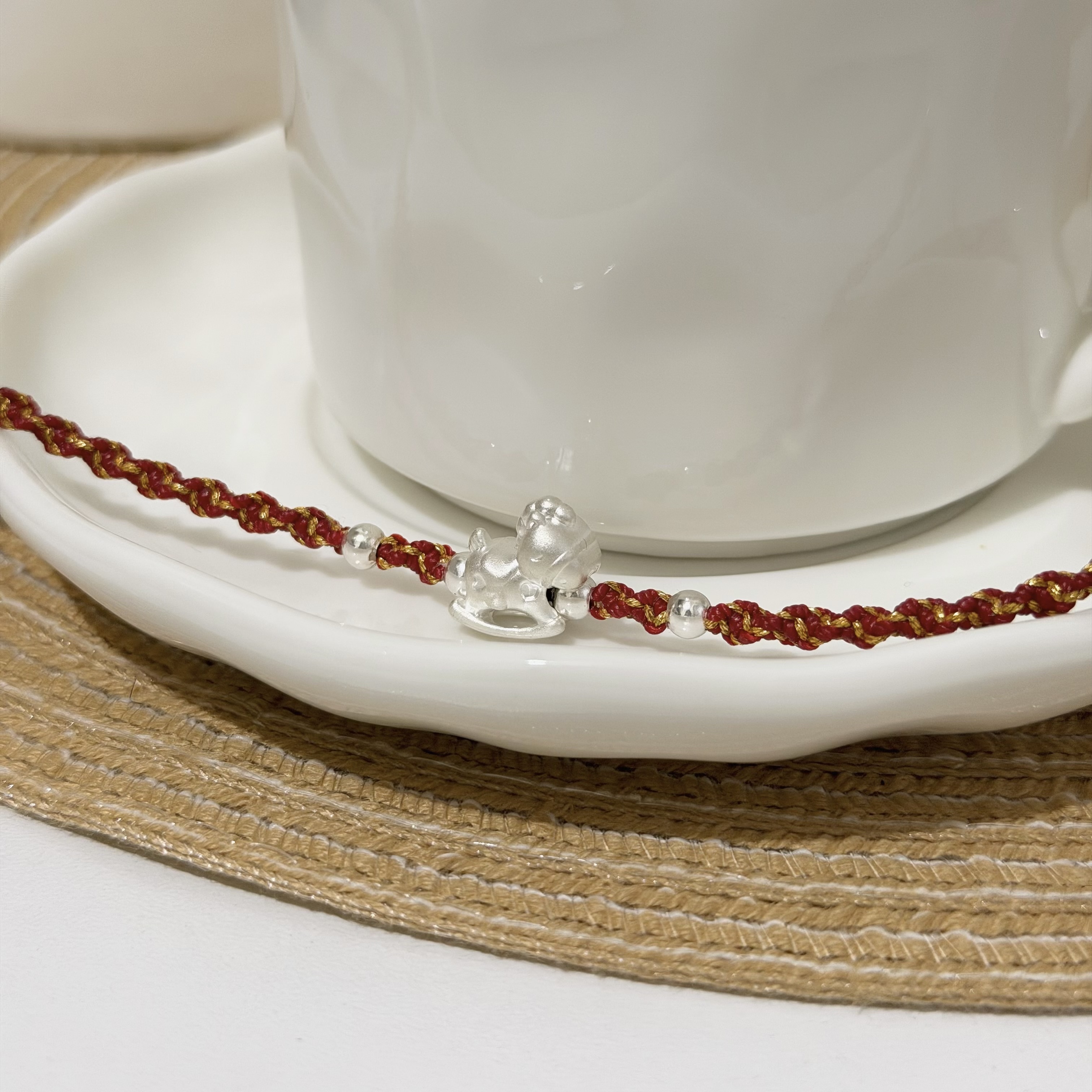 Q217木馬純銀紅線