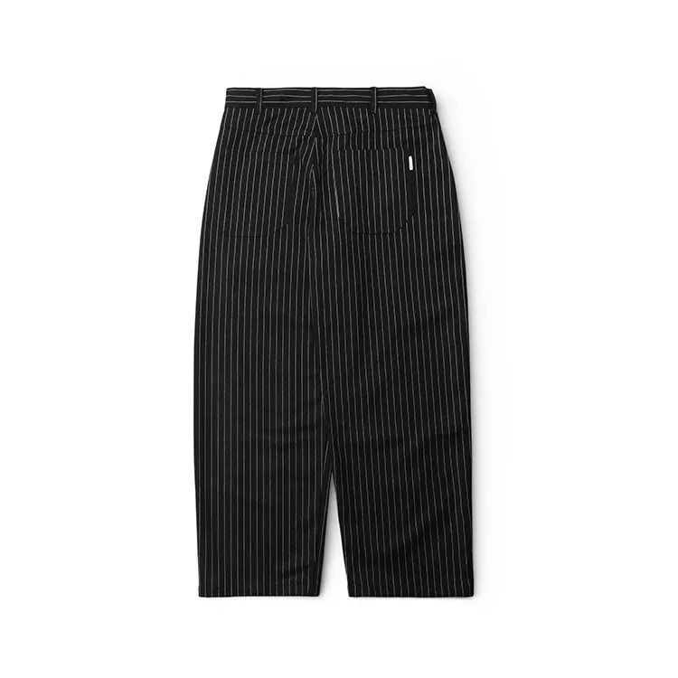 B-SIDE BARREL LEG STRIPE PANTS