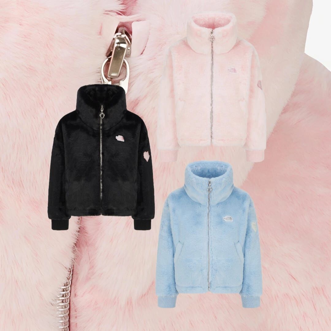 THE NORTH FACE 女生大童穿 毛毛加絨外套 [新款上架!]