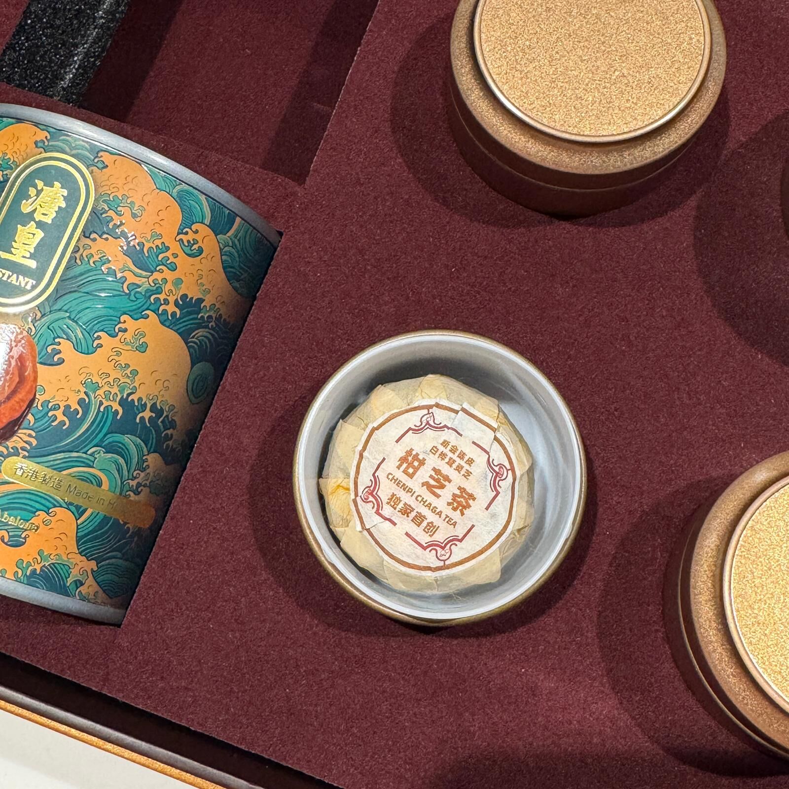 A10 溏皇極品鮑魚+柑芝茶禮盒