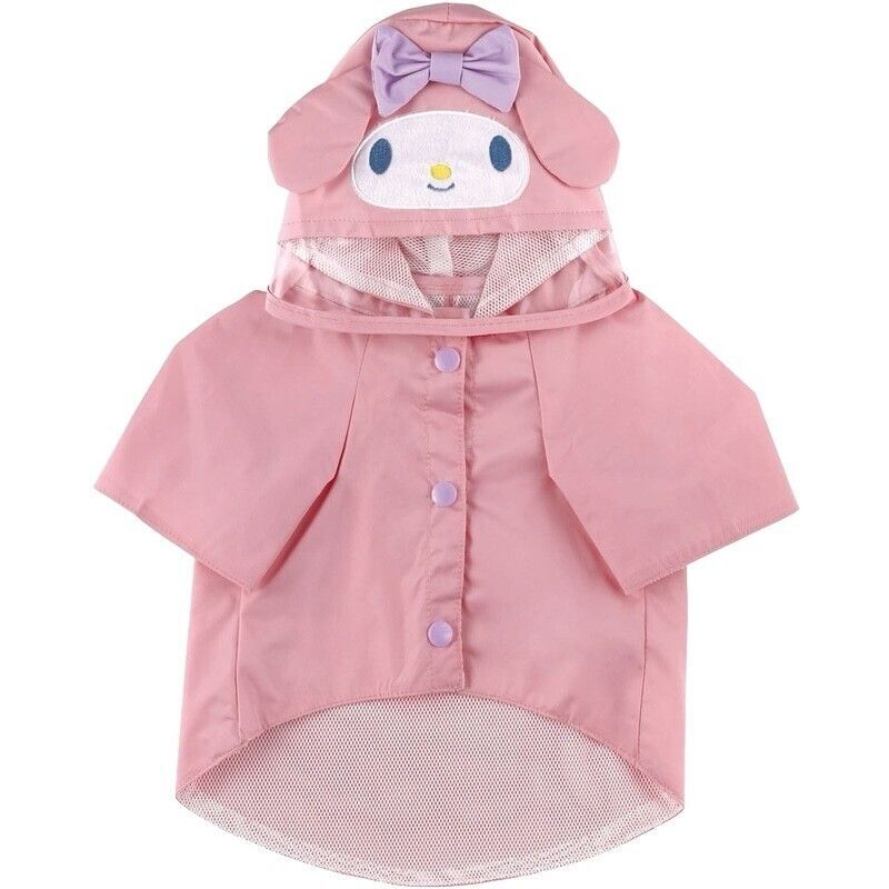My Melody 寵物犬隻散步雨衣 (平行進口)