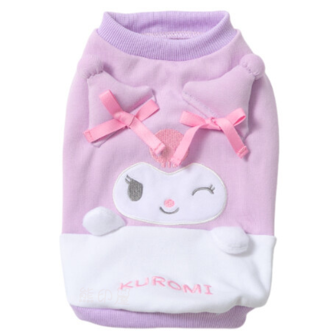 Sanrio - Kuromi款 寵物衫 狗服裝 (L) [平行進口]