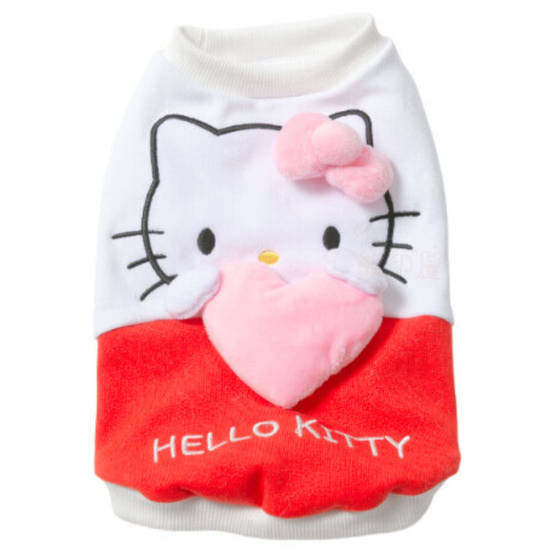 Sanrio - Hello Kitty款 寵物衫 狗服裝 (L) [平行進口]