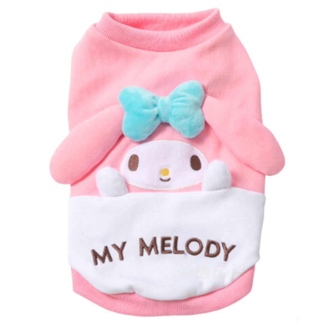 Sanrio - My Melody款 寵物衫 狗服裝 (M) [平行進口]