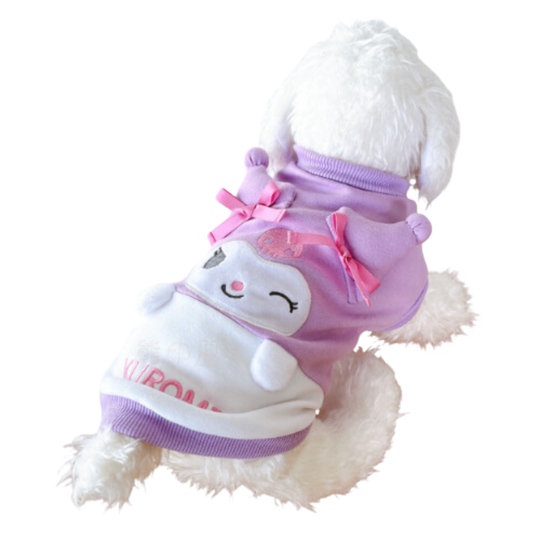 Sanrio - Kuromi款 寵物衫 狗服裝 (M) [平行進口]