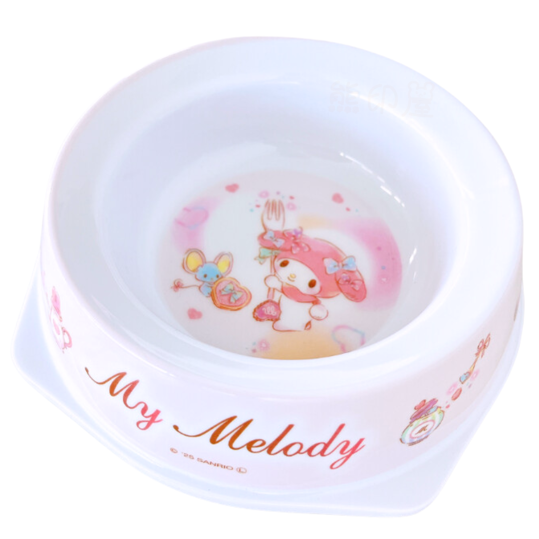Sanrio - My Melody款 寵物防滑食盆 狗碗貓碗 寵物碗 [平行進口]
