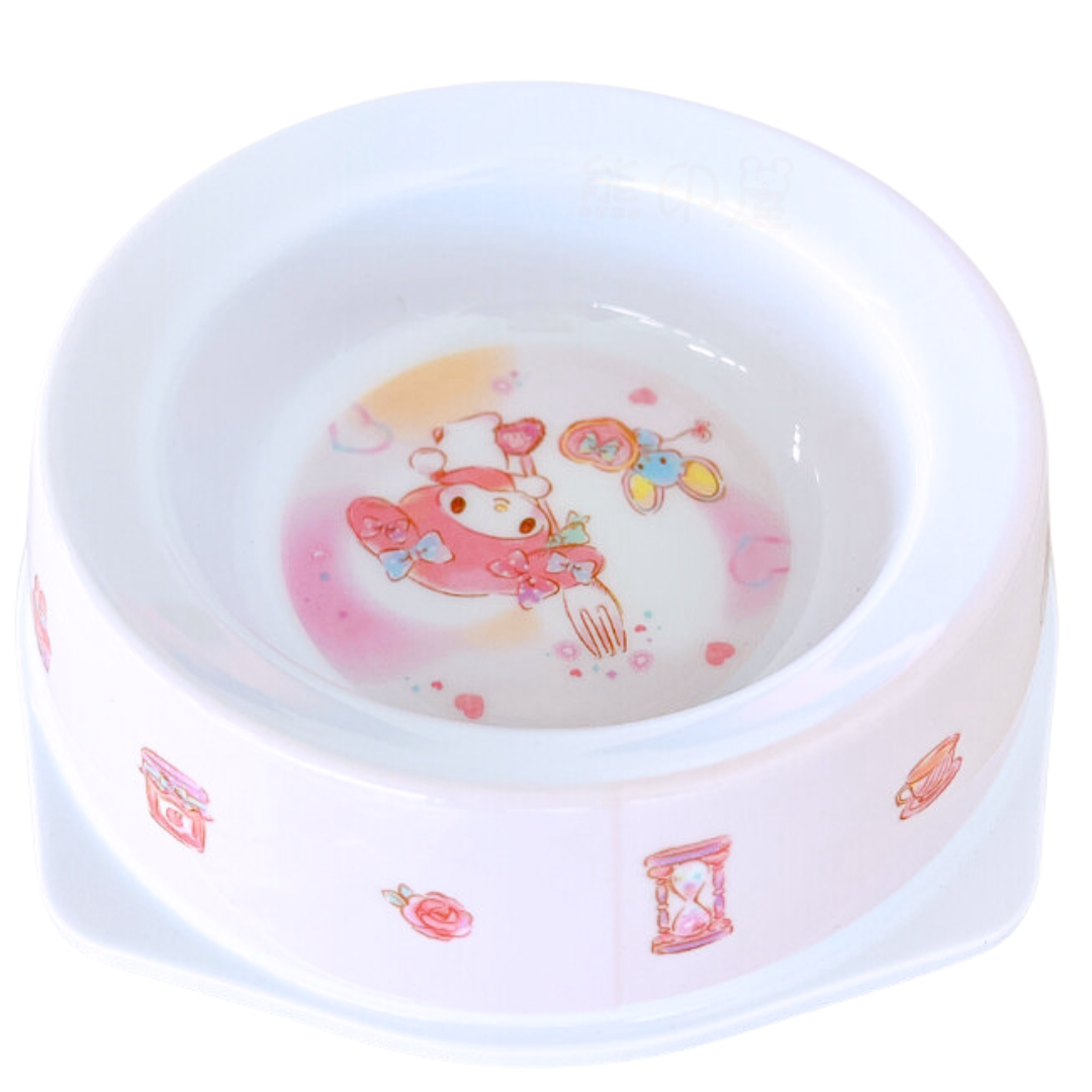 Sanrio - My Melody款 寵物防滑食盆 狗碗貓碗 寵物碗 [平行進口]
