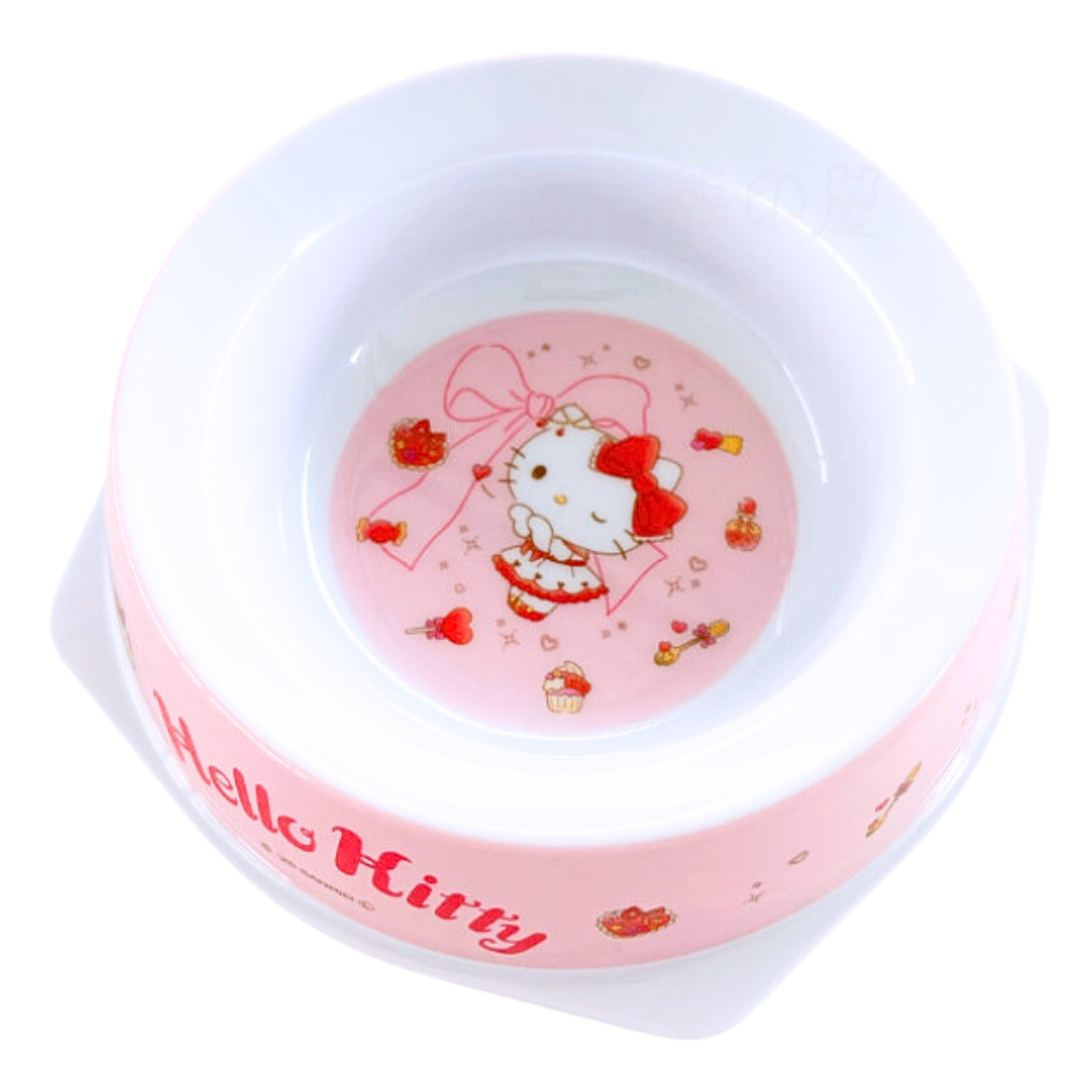 Sanrio - Hello Kitty款 寵物防滑食盆 狗碗貓碗 寵物碗 [平行進口]