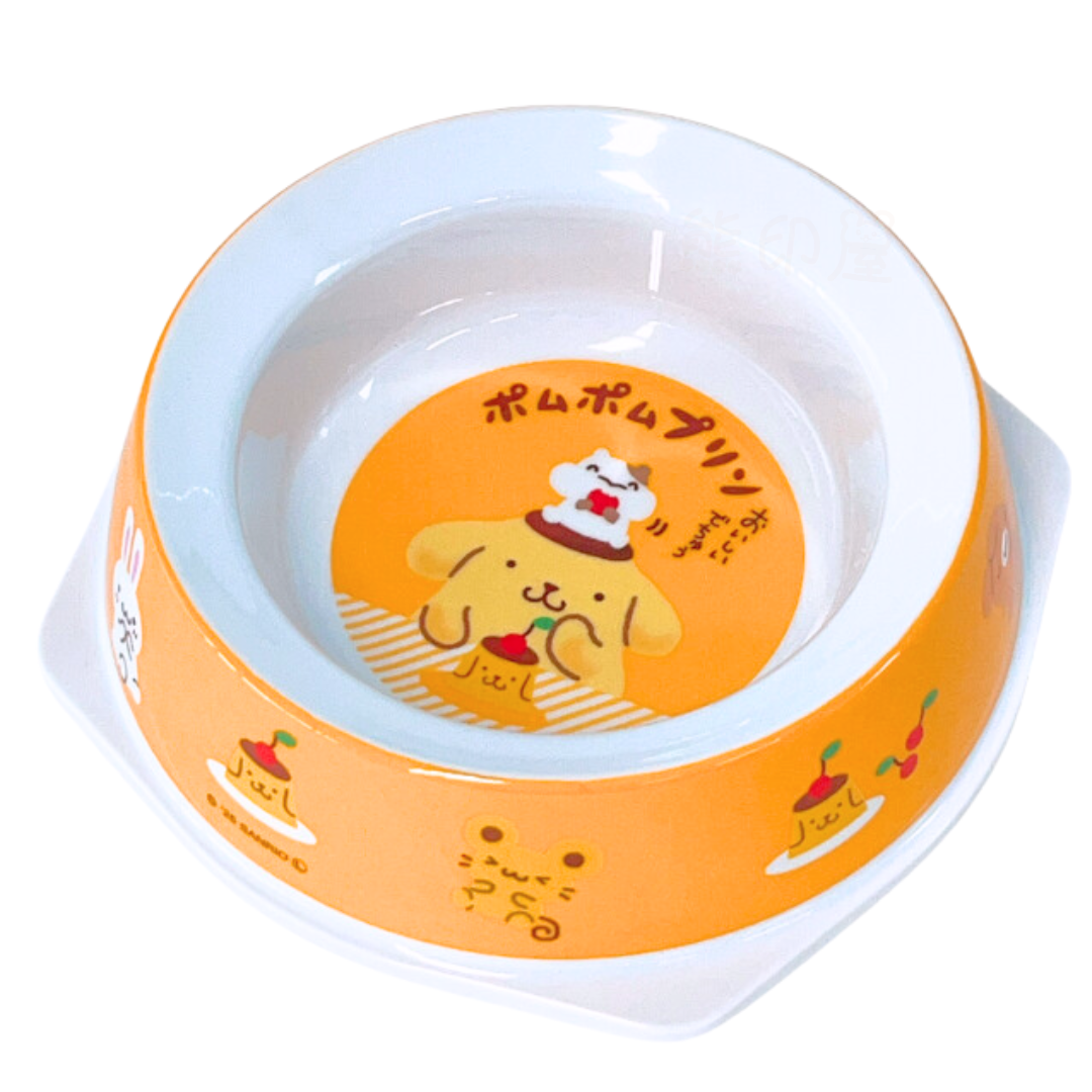 Sanrio - 布甸狗款 寵物防滑食盆 狗碗貓碗 布丁狗寵物碗 [平行進口]