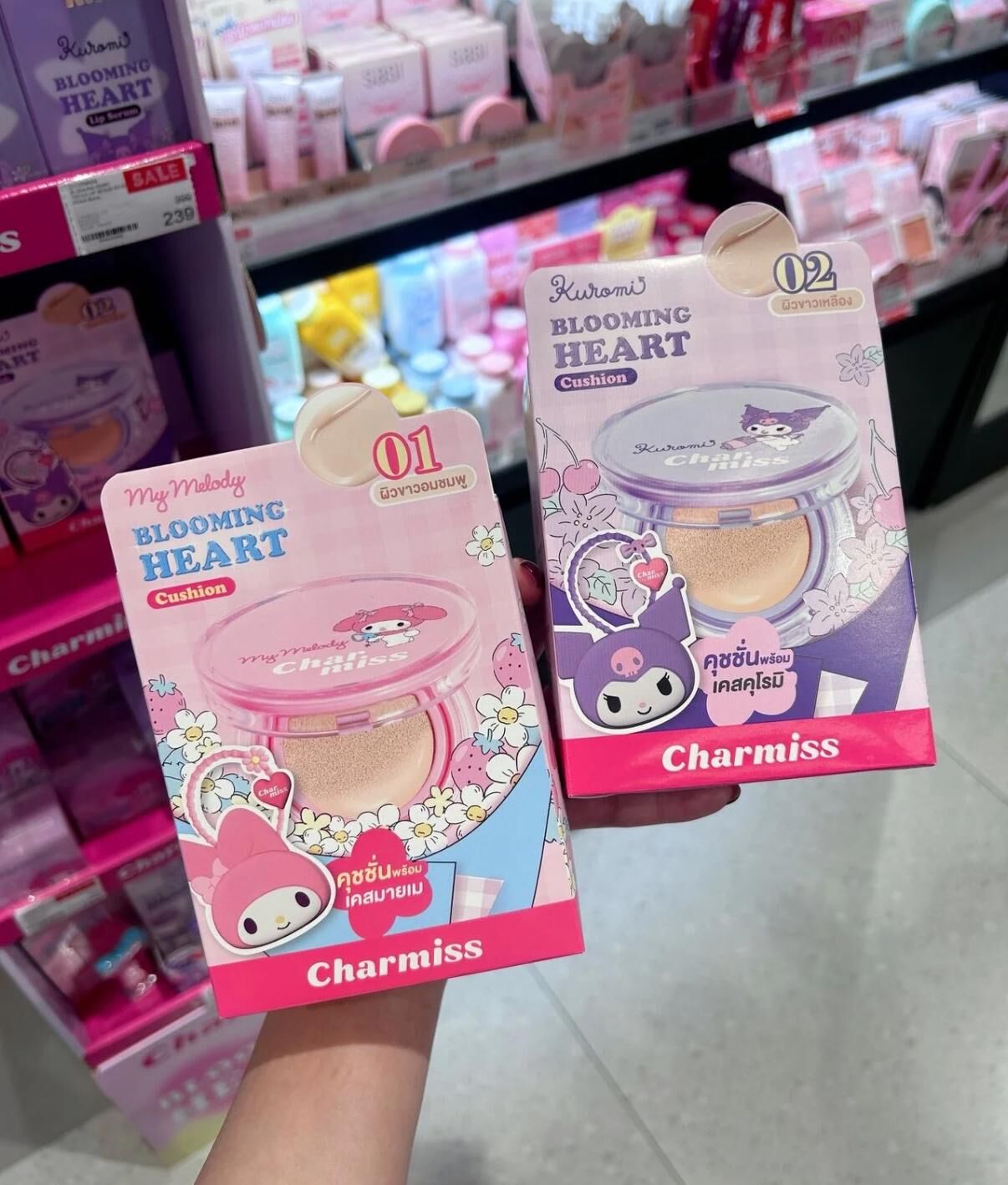 泰國限定Sanrio My Melody Kuromi氣墊粉底 SPF50+ PA++++