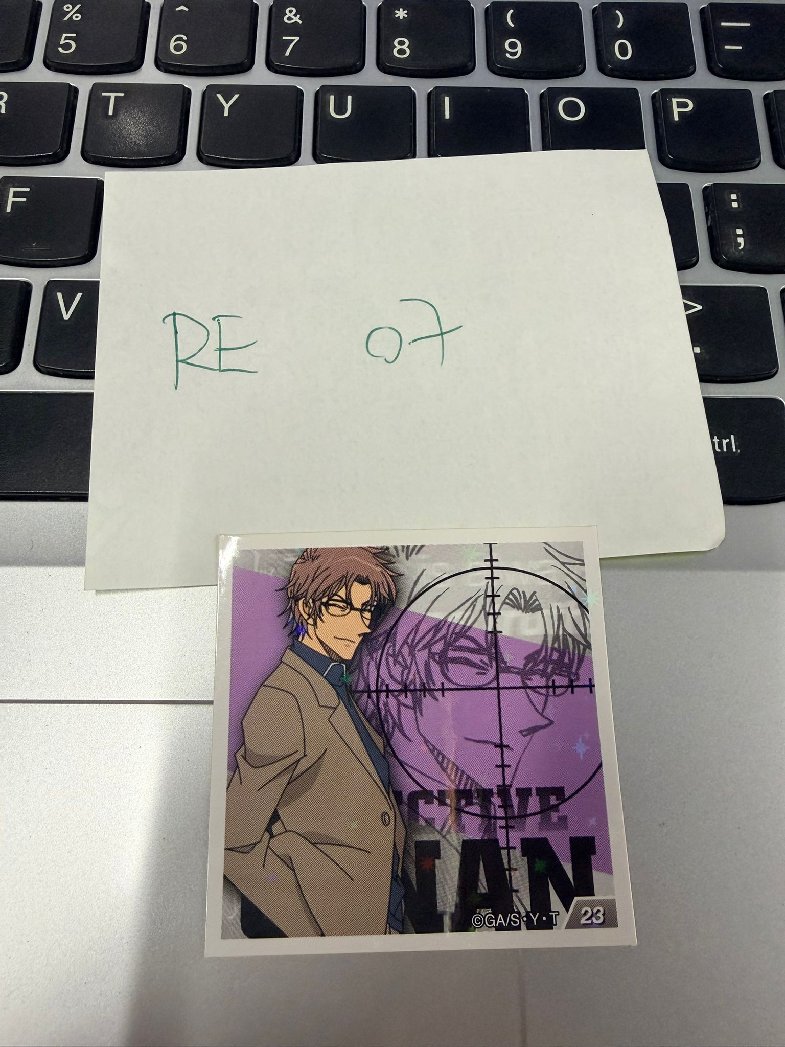 名偵探柯南 昴 貼紙 # RE07