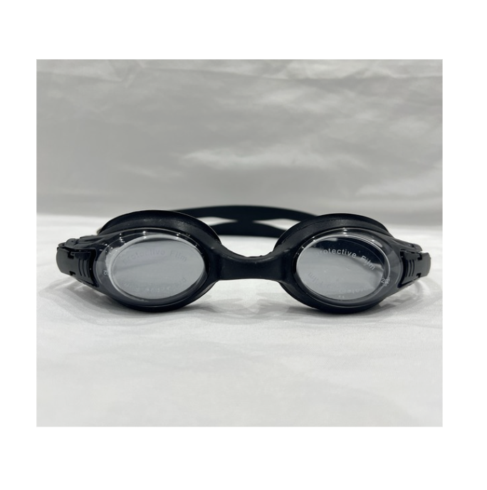 ※日大rida  一體成型 防霧無度數泳鏡(全黑)