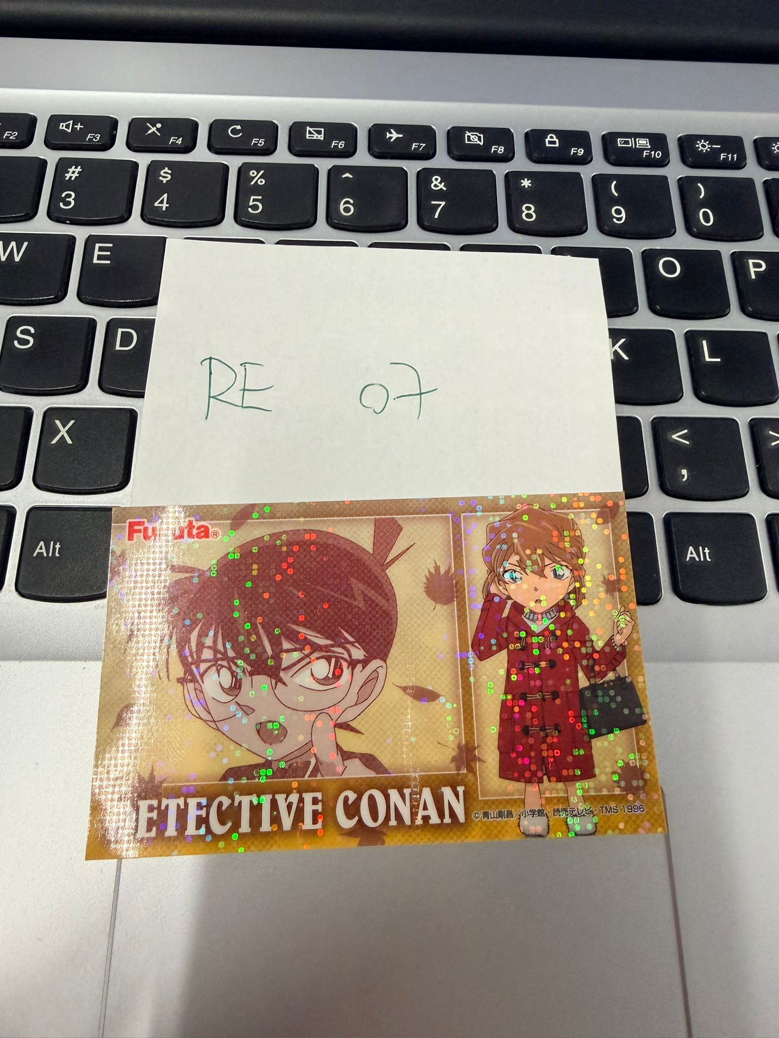 名偵探柯南 2人 柯南 灰原 貼紙 # RE07