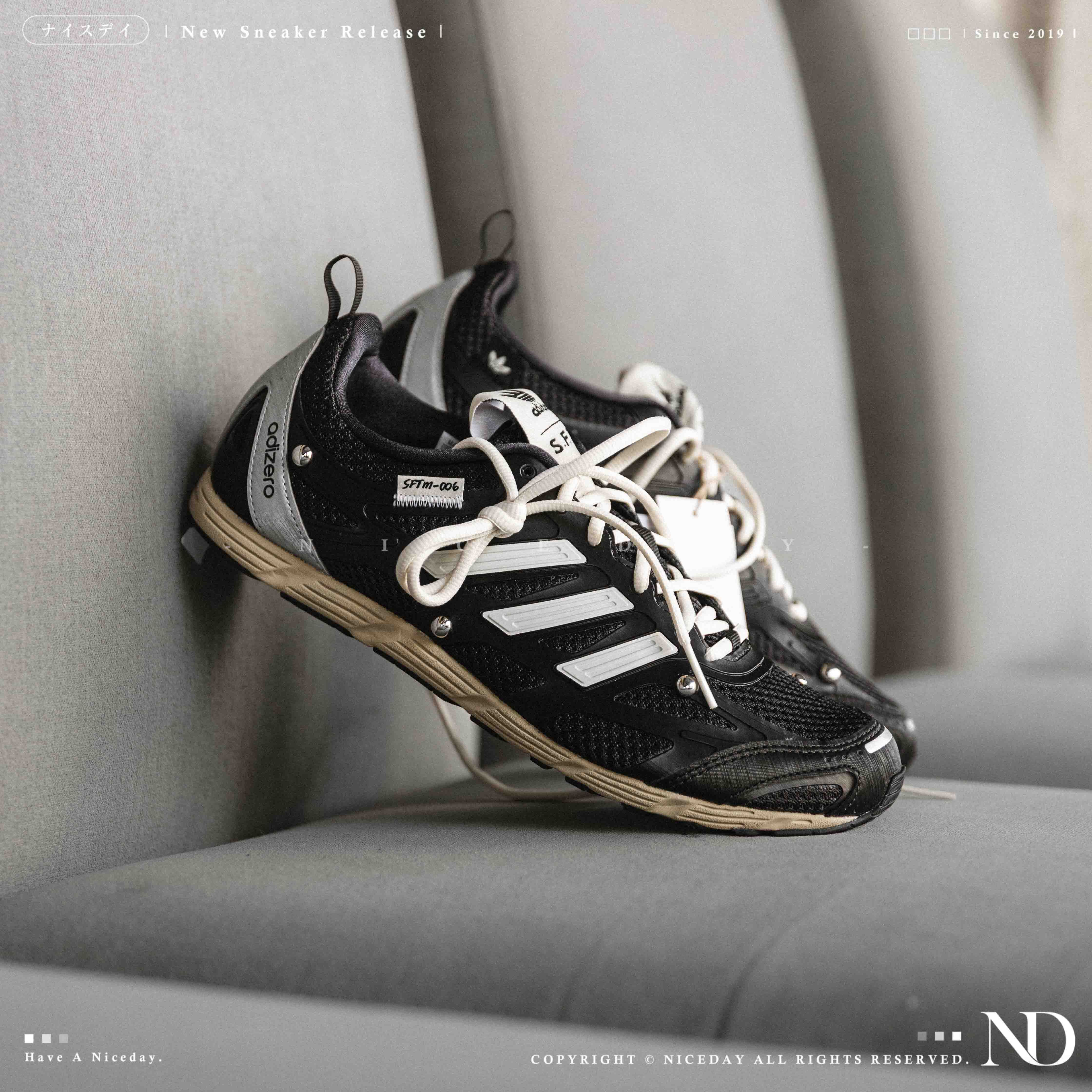 NICEDAY 代購 Song for the Mute x Adidas Adizero PR 黑 黑色 黑白 復古 聯名 HP3523