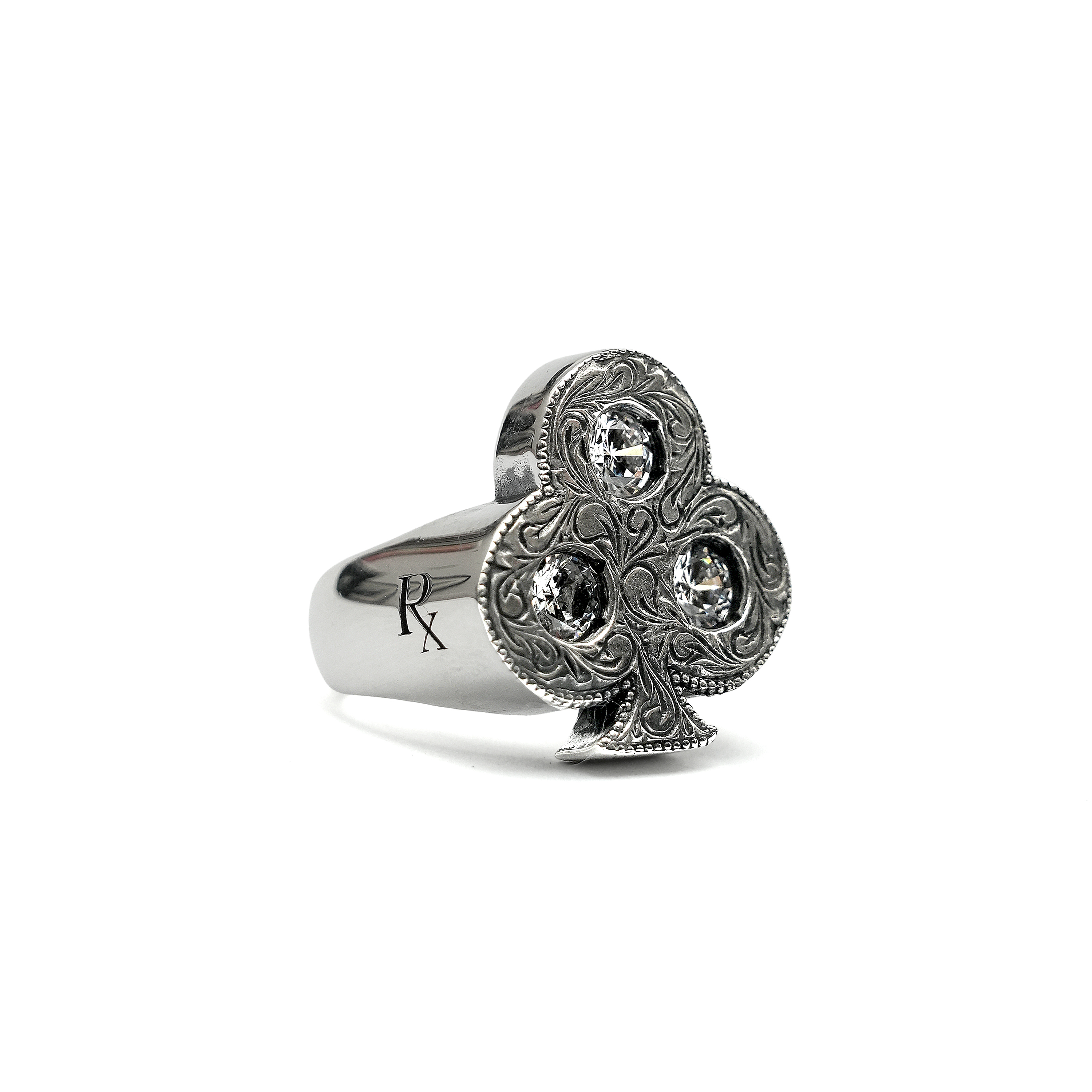 ANTIDOTE BUYERS CLUB Engraved Club Ring(RX-708)