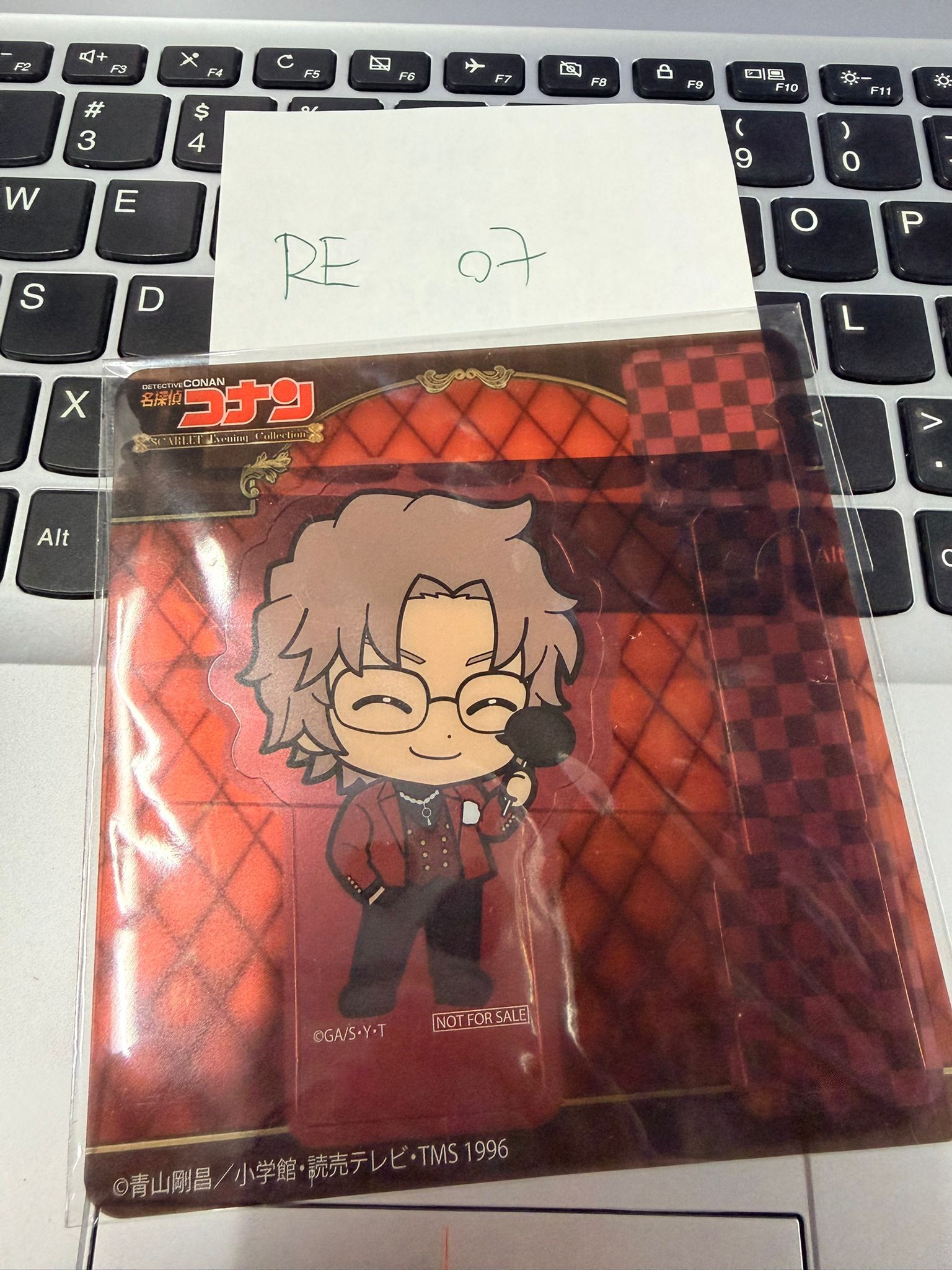 名偵探柯南 昴 可立膠卡 # RE07