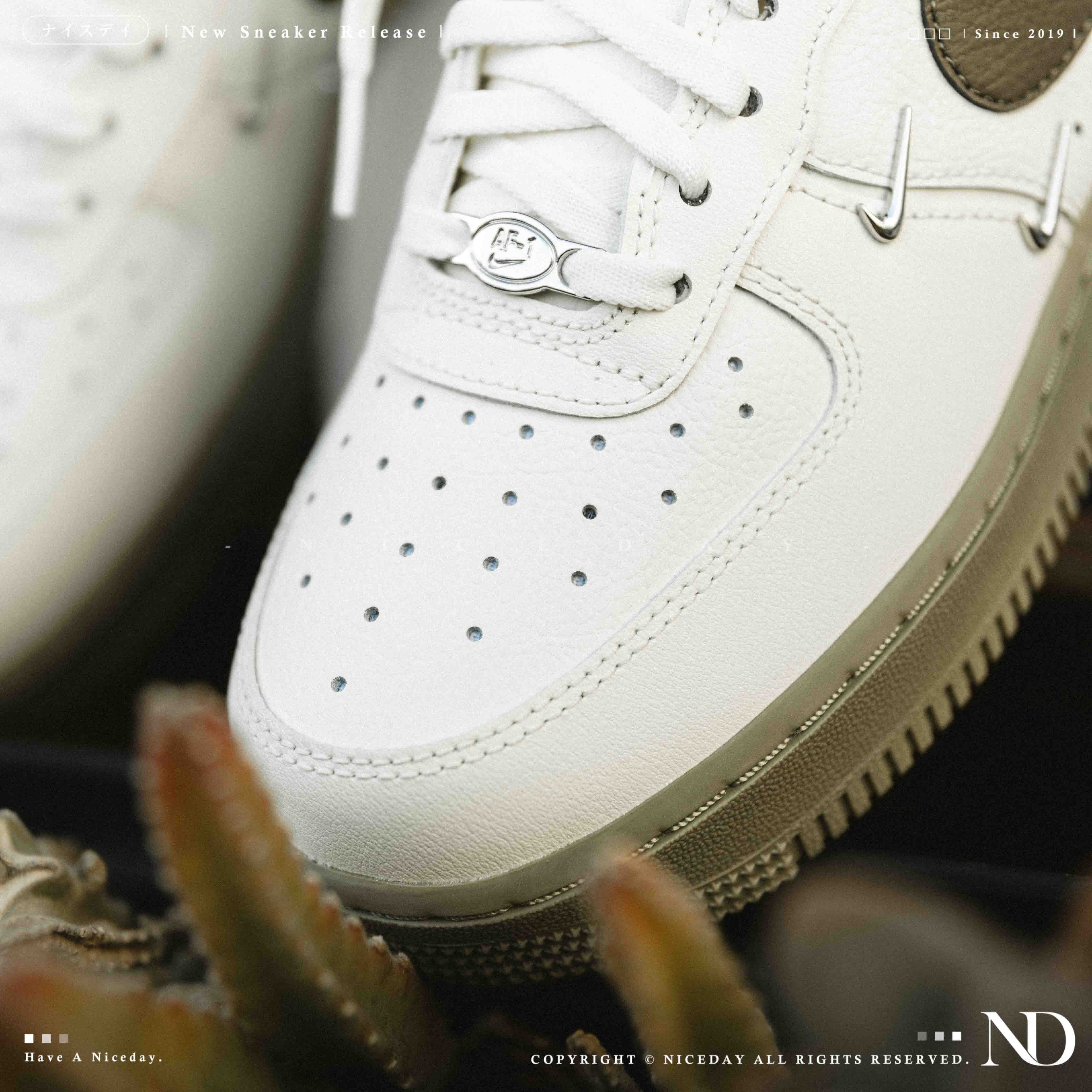 NICEDAY 現貨 Nike Air Force 1 LX CNY 馬年 新年 四勾 銀勾 抹茶 綠 春節 IQ9802-022