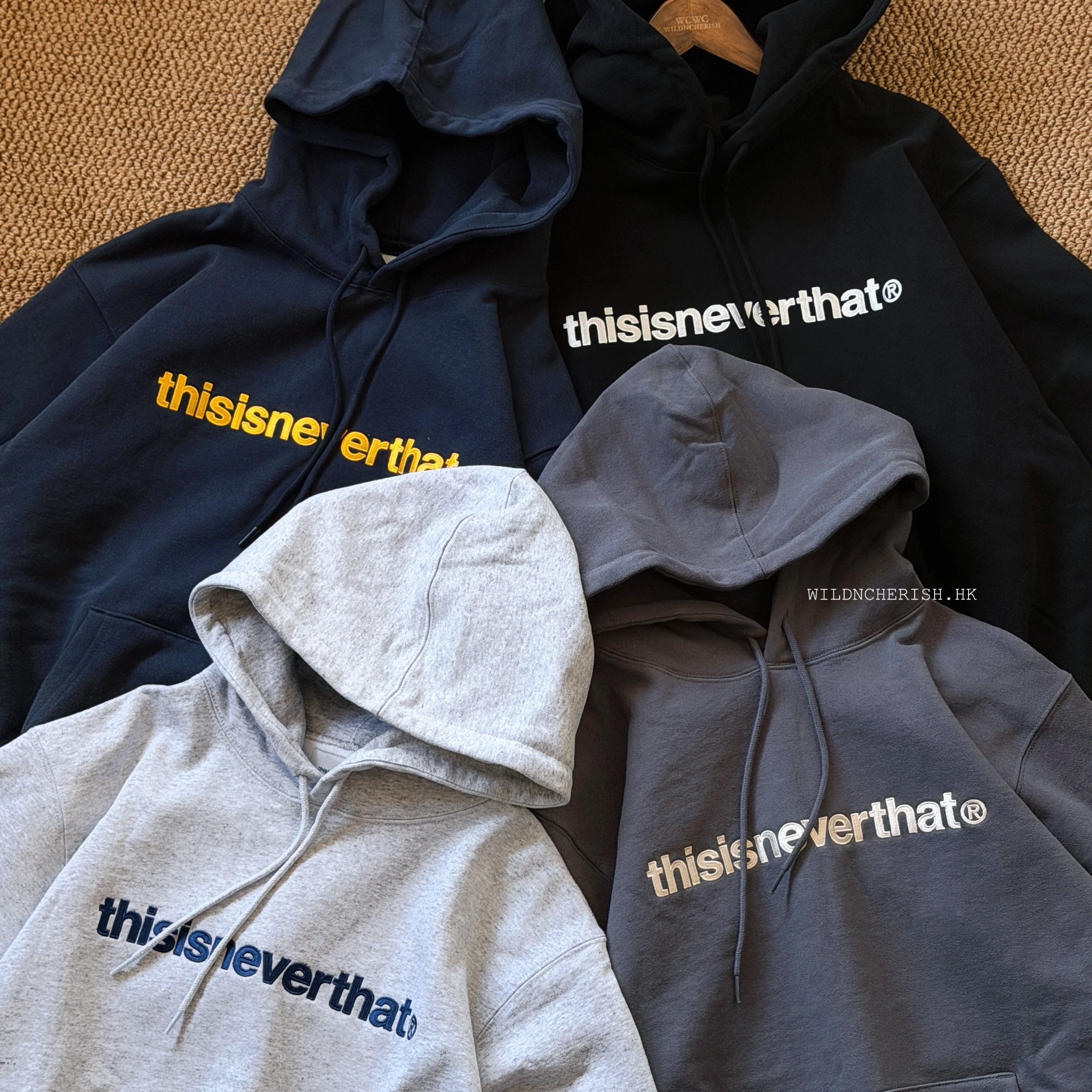 現貨 | Thisisneverthat T-Logo Hoodie 絨毛 有帽衛衣