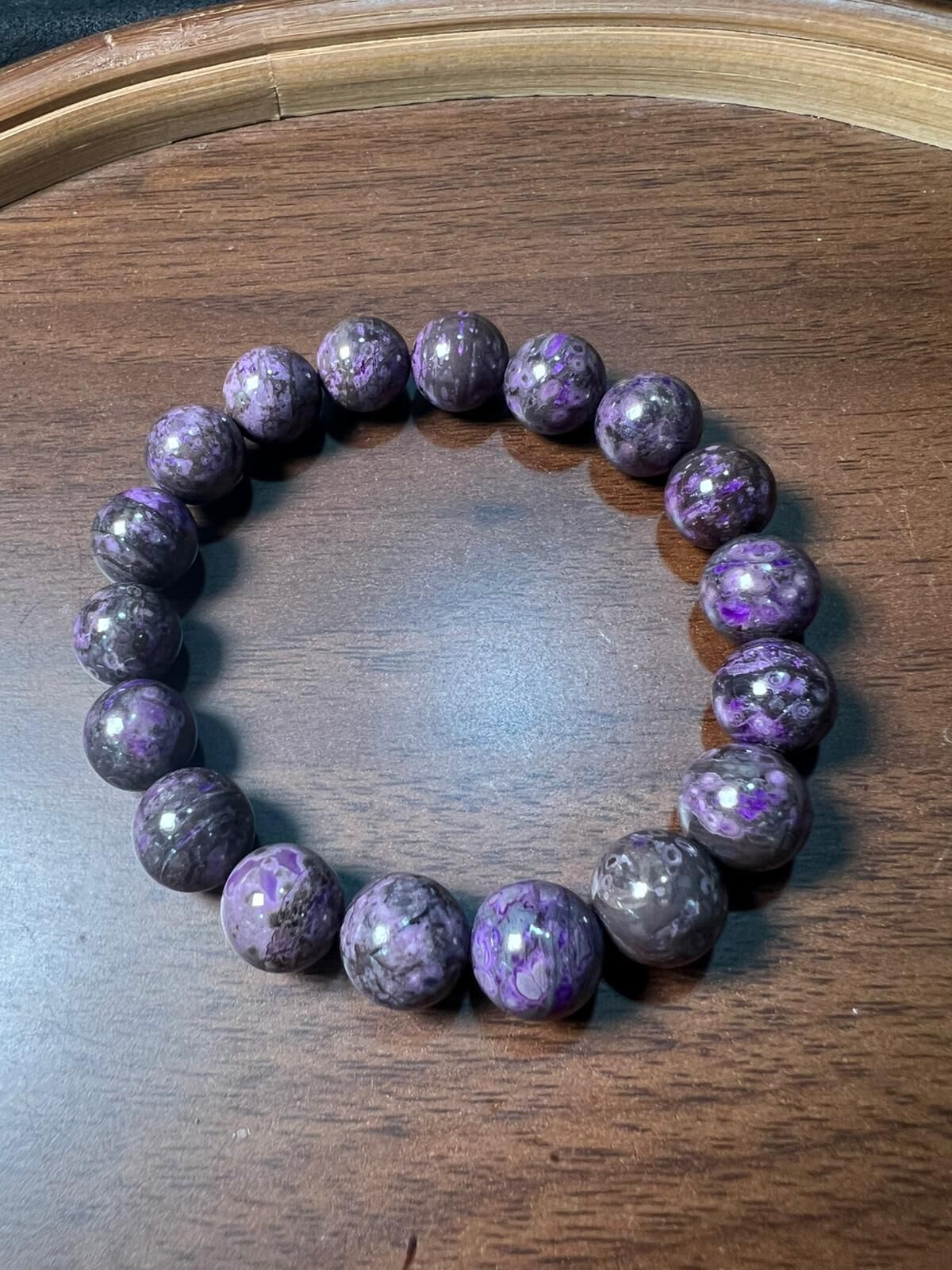 【直播】LL010816 頂級舒俱來紫手串 (11mm)