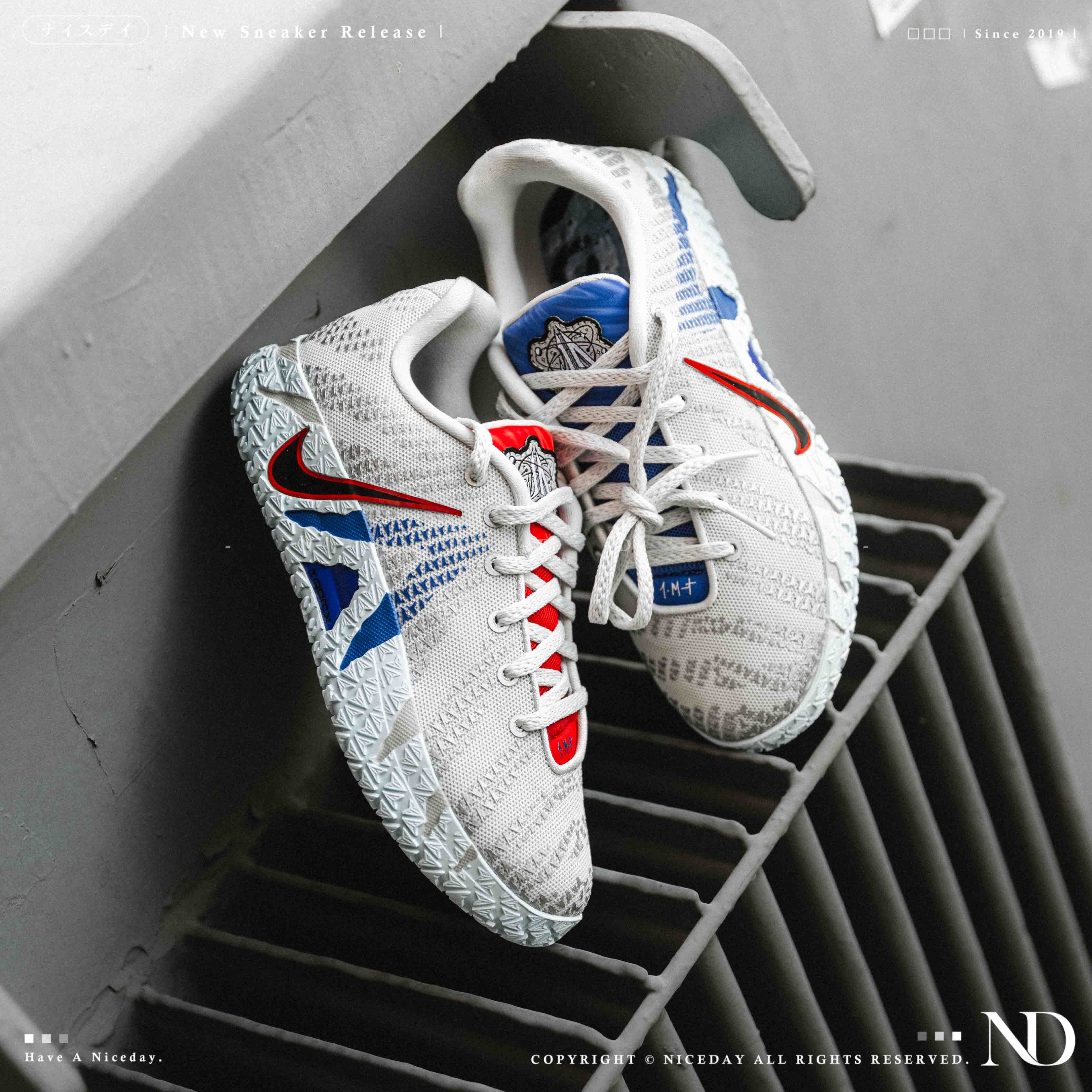 NICEDAY 現貨 Nike Ja 3 白灰 紅藍 太空人 MORANT 莫蘭特 籃球鞋 實戰 鴛鴦 IQ0839-001