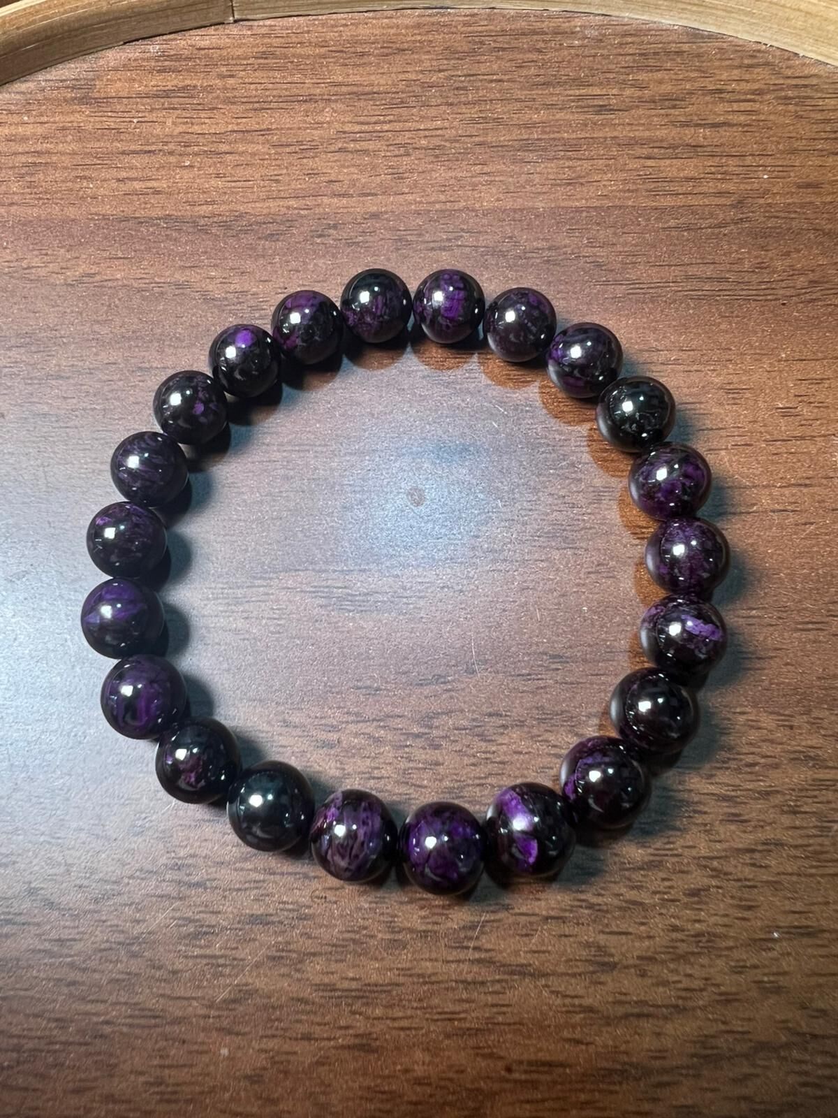 【直播】LL010820 舒俱來紫圓珠 (9mm)