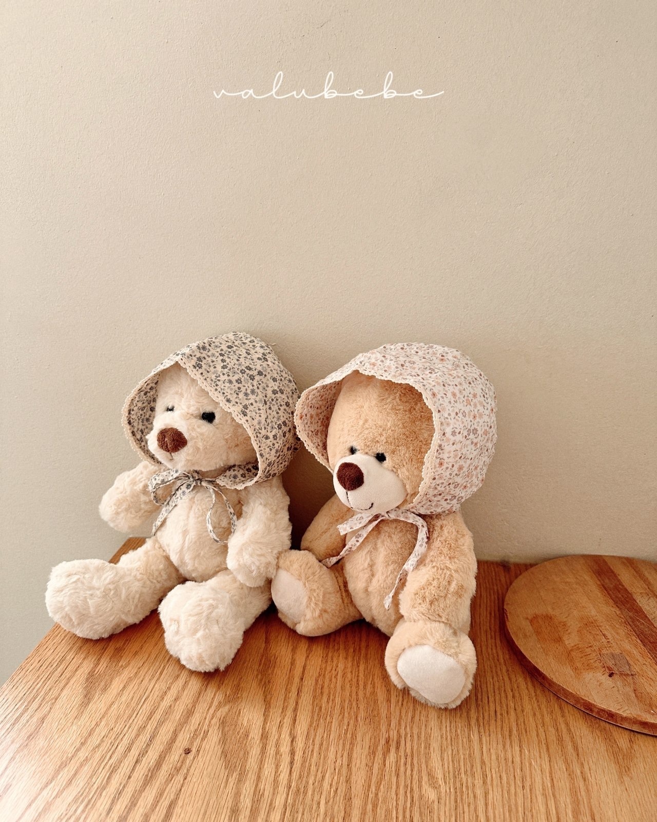 Valu Bebe Grand Flower Frill Bonnet Hat