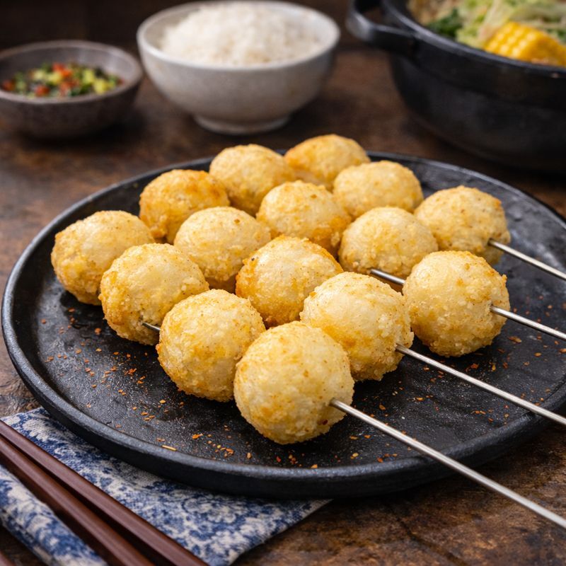 炸花枝球(純素)