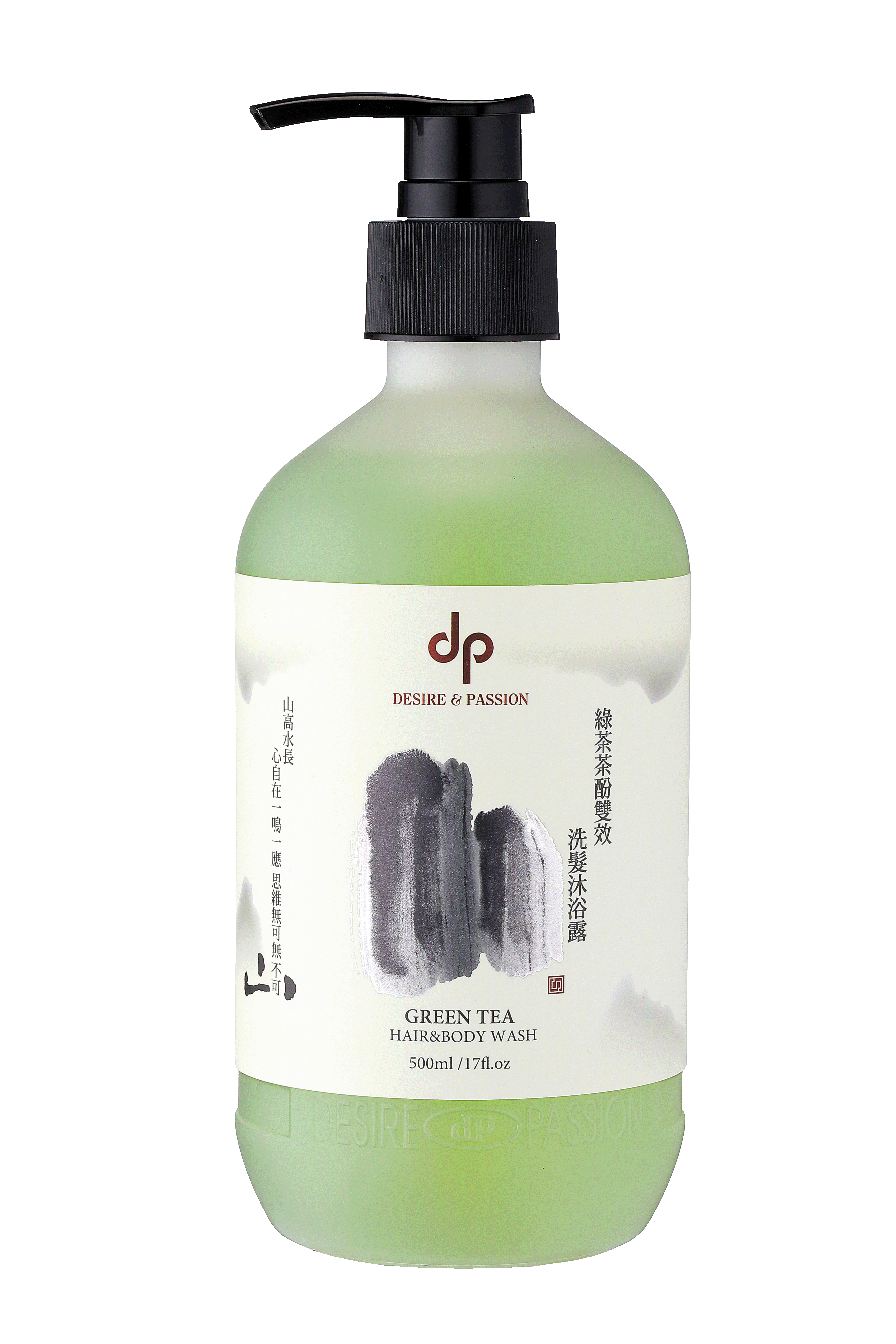 dp 綠茶茶酚雙效洗髮沐浴露 GREEN TEA HAIR & BODY WASH 500ml