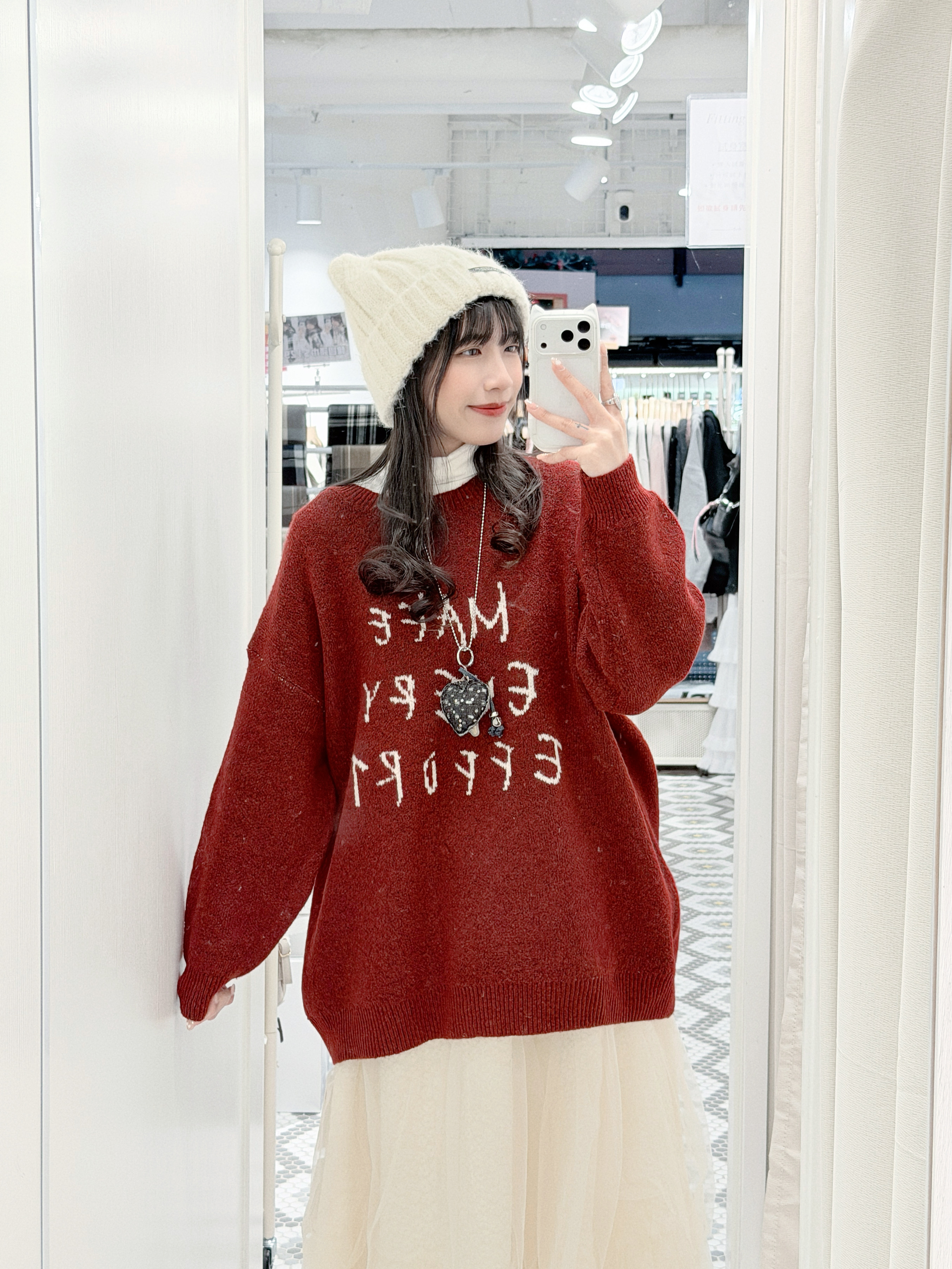 （停產）JP1154｜日木直送！簡約隨性蠟筆感針織上衣⋆｡˚🎨₊˚ ༘